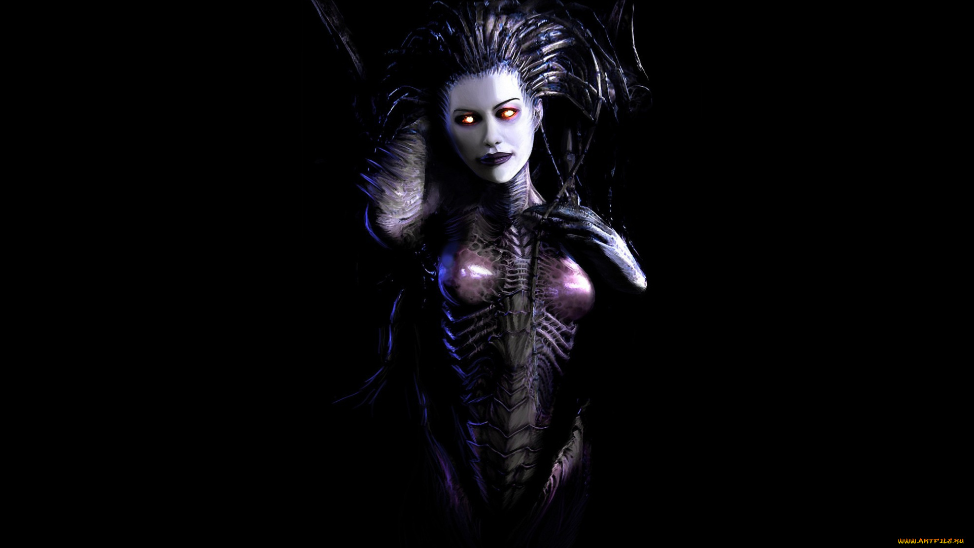 видео, игры, starcraft, ii, , heart, of, the, swarm, королева