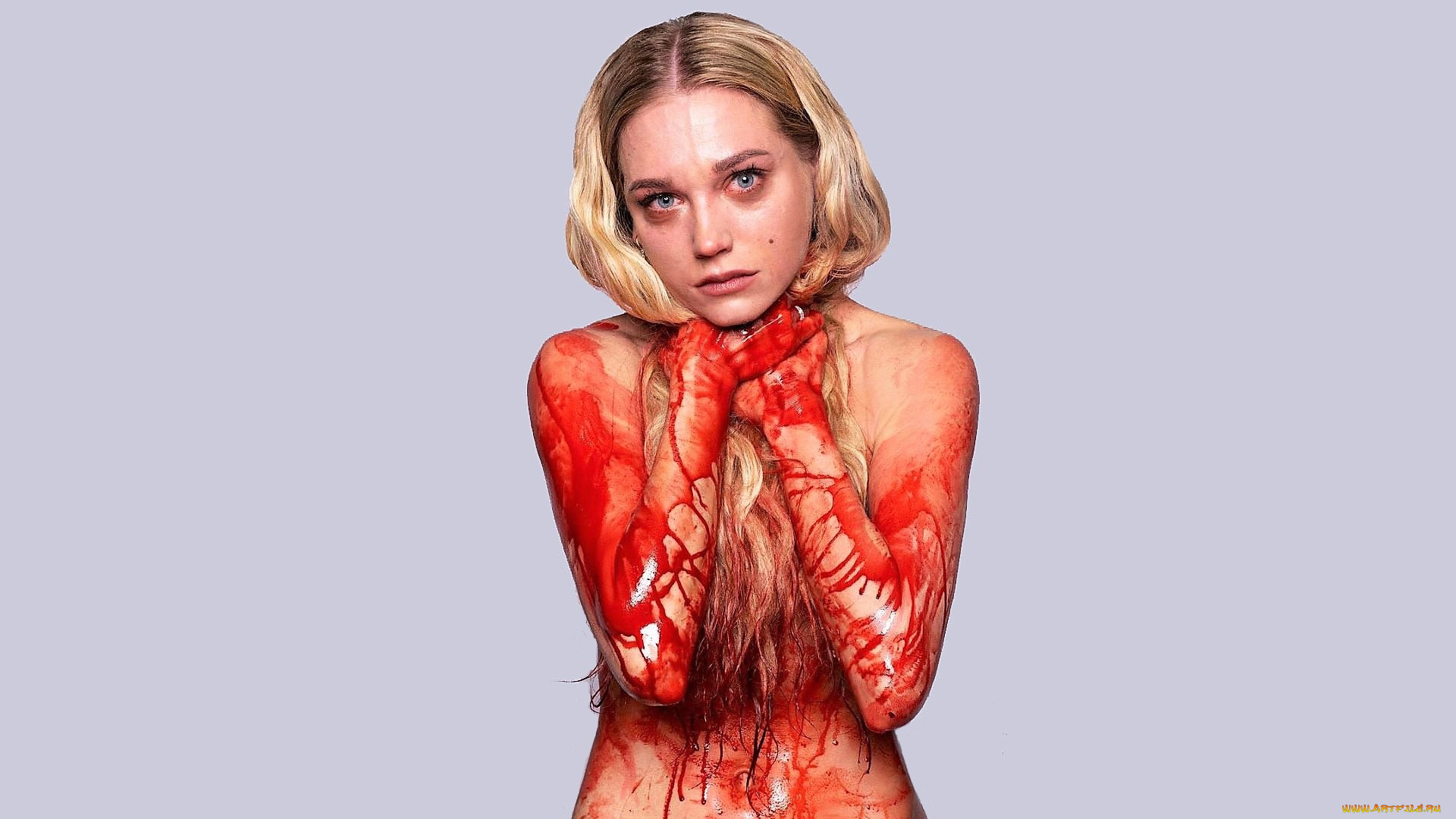 девушки, кристина, асмус, актриса, блондинка, кровь