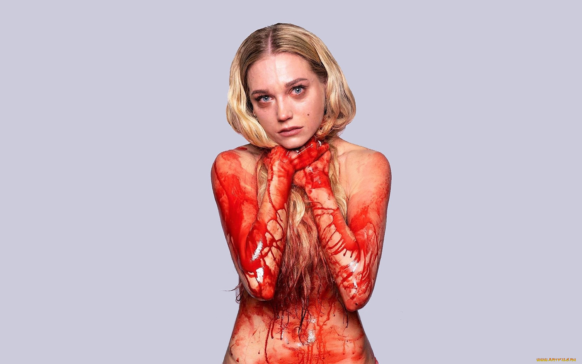девушки, кристина, асмус, актриса, блондинка, кровь