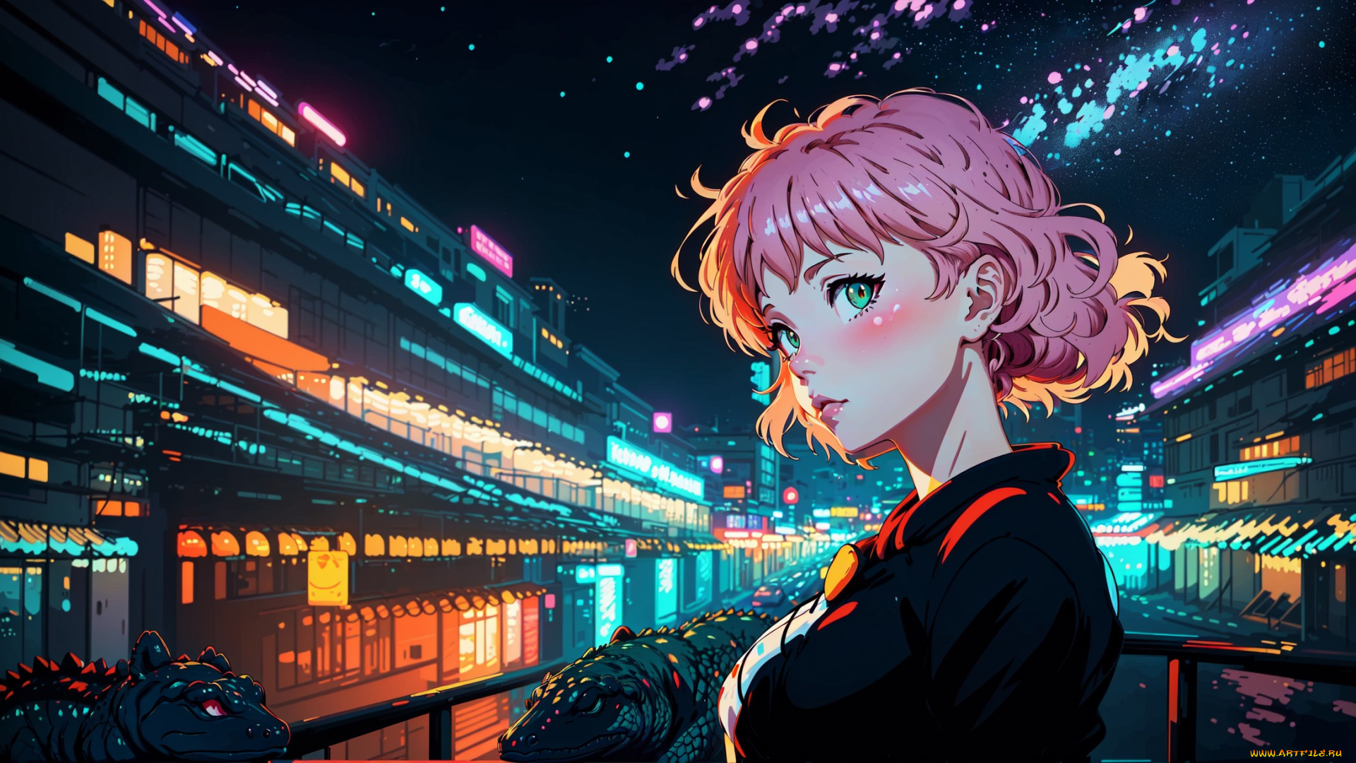 аниме, город, , улицы, , интерьер, , здания, нейросети, графика, нейроарт, ai, art, нейронные, сети, рисунки, нейро, искусство