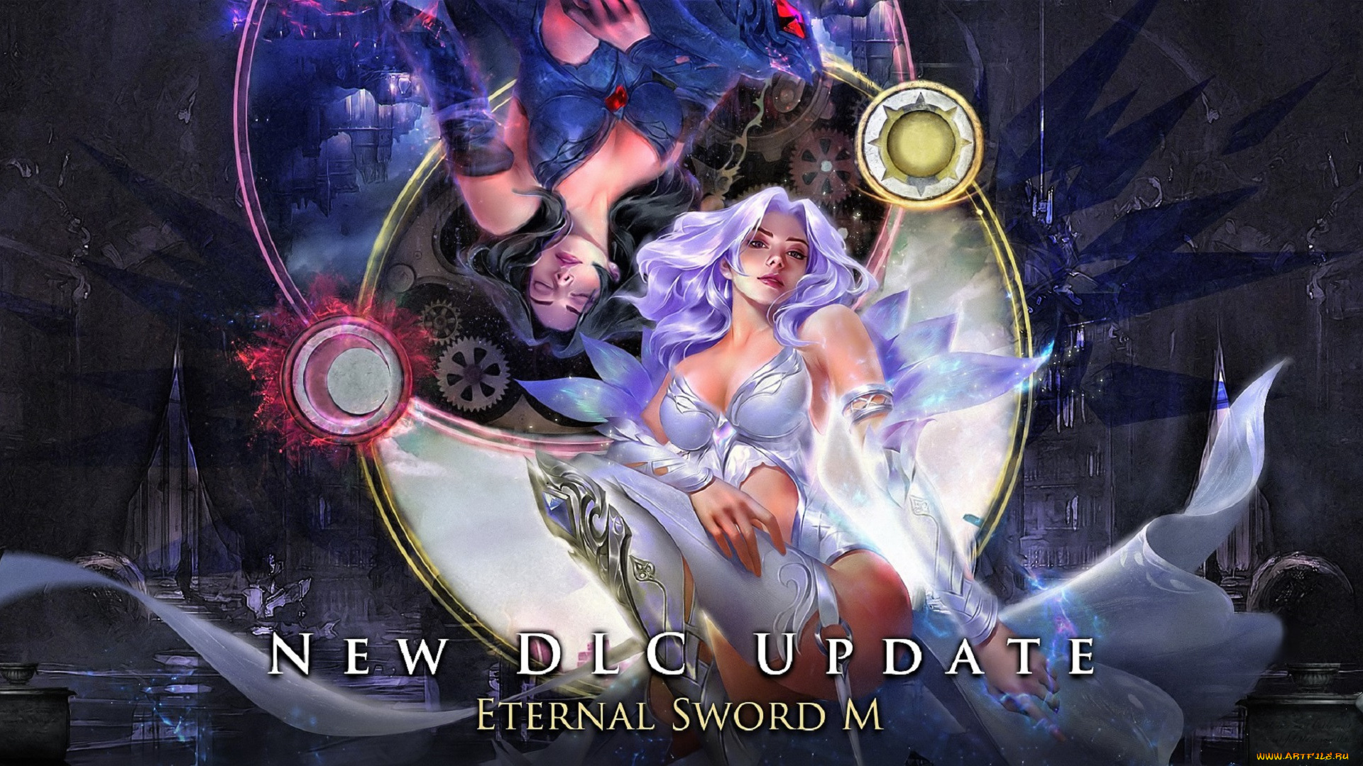 видео, игры, eternal, sword, девушки, магия