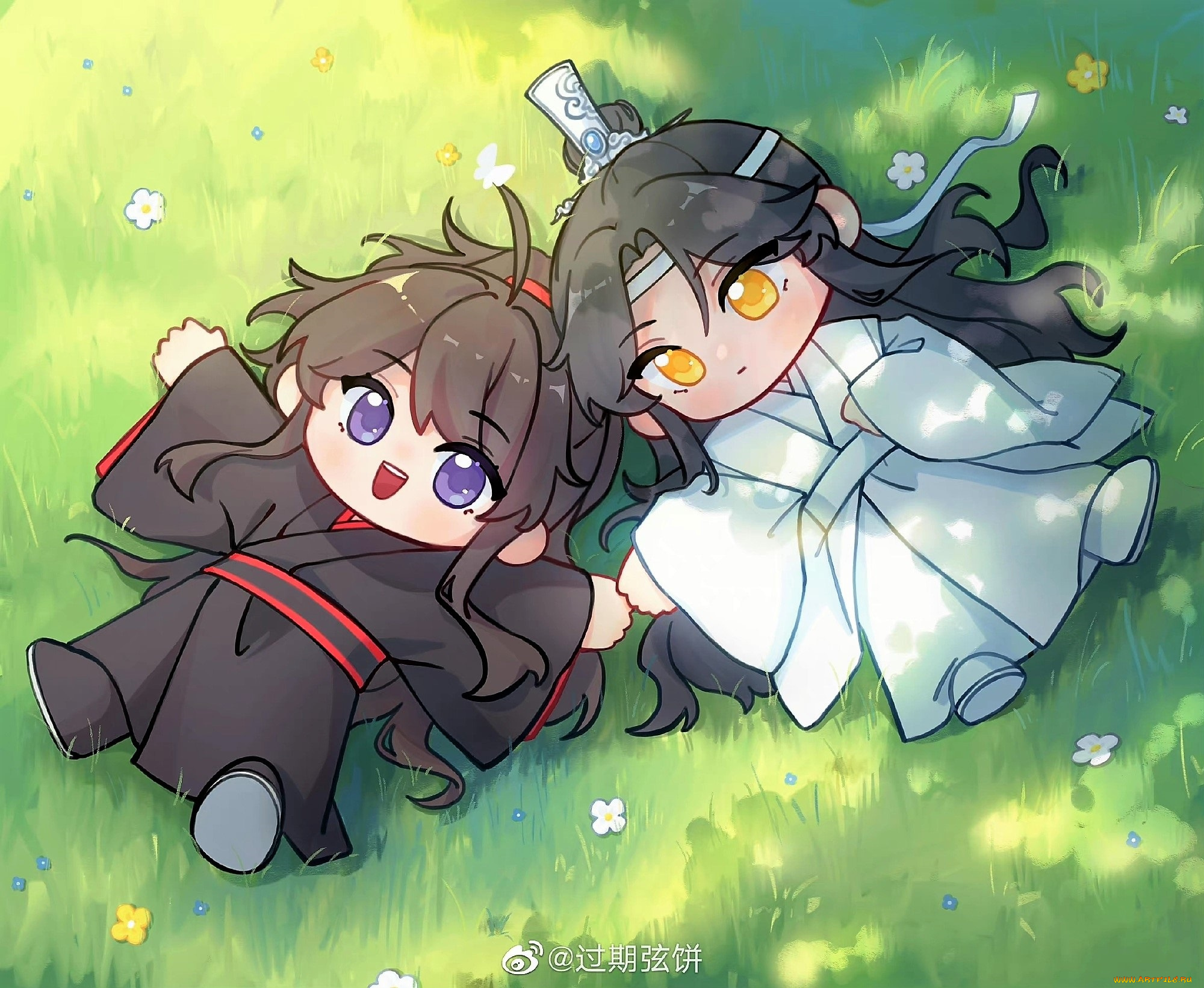 аниме, mo, dao, zu, shi, лань, ванцзи, вэй, усянь