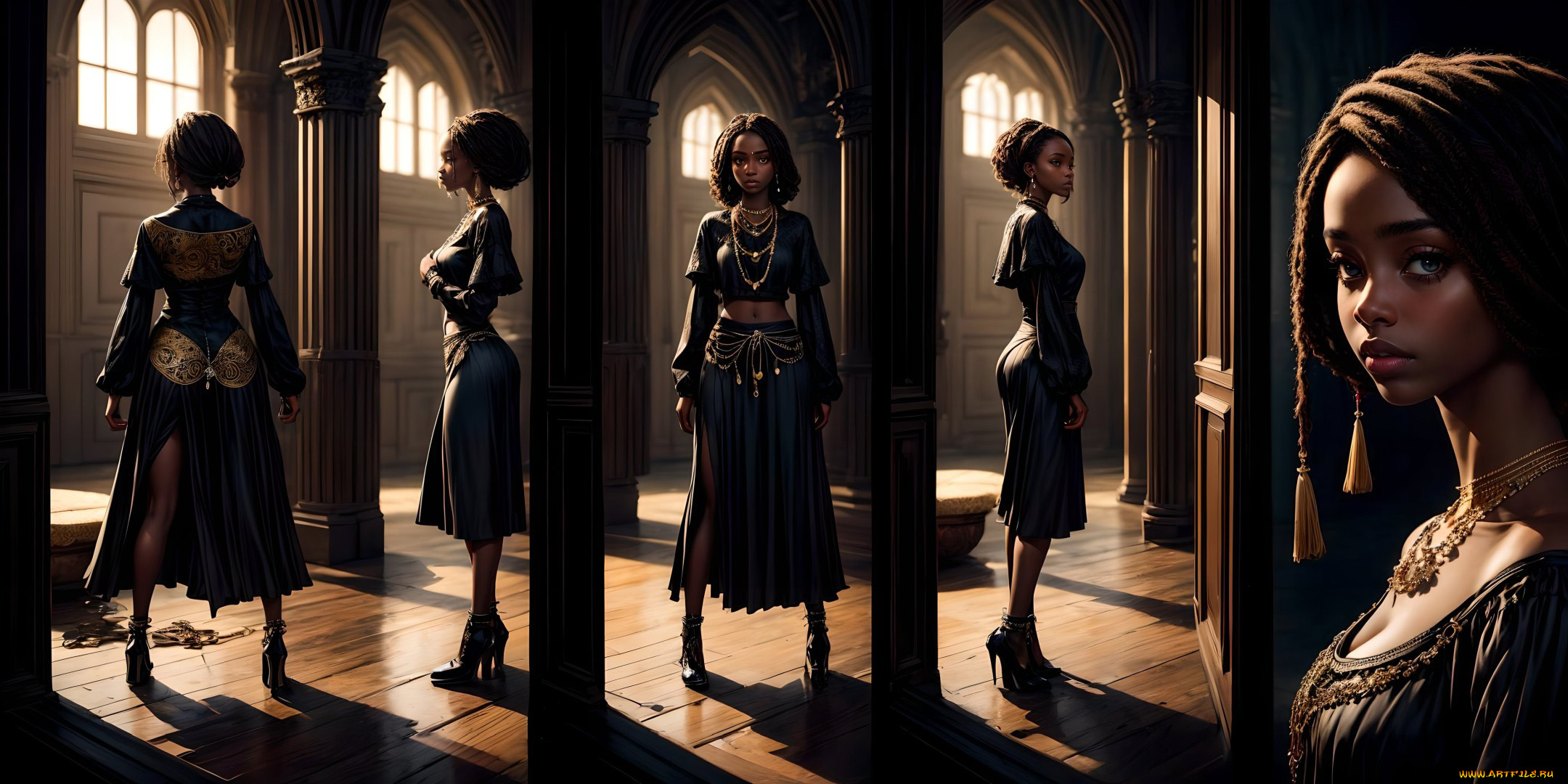 фэнтези, девушки, нейросети, графика, нейроарт, ai, art, нейронные, сети, рисунки, нейро, искусство