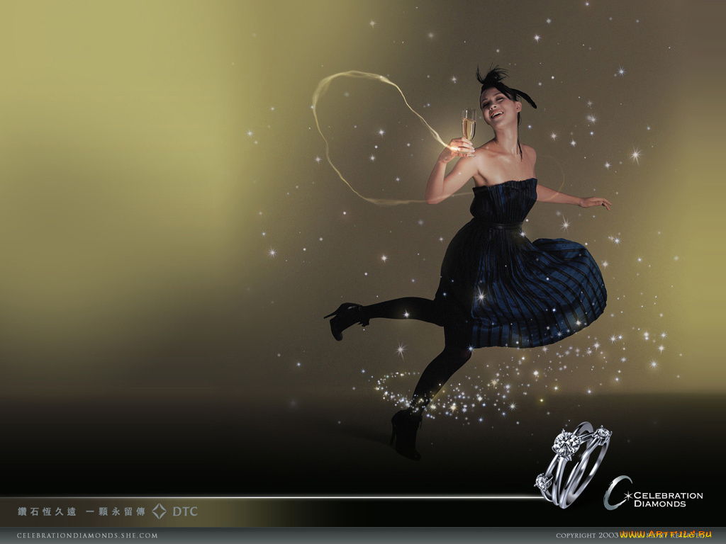 бренды, celebration, diamonds