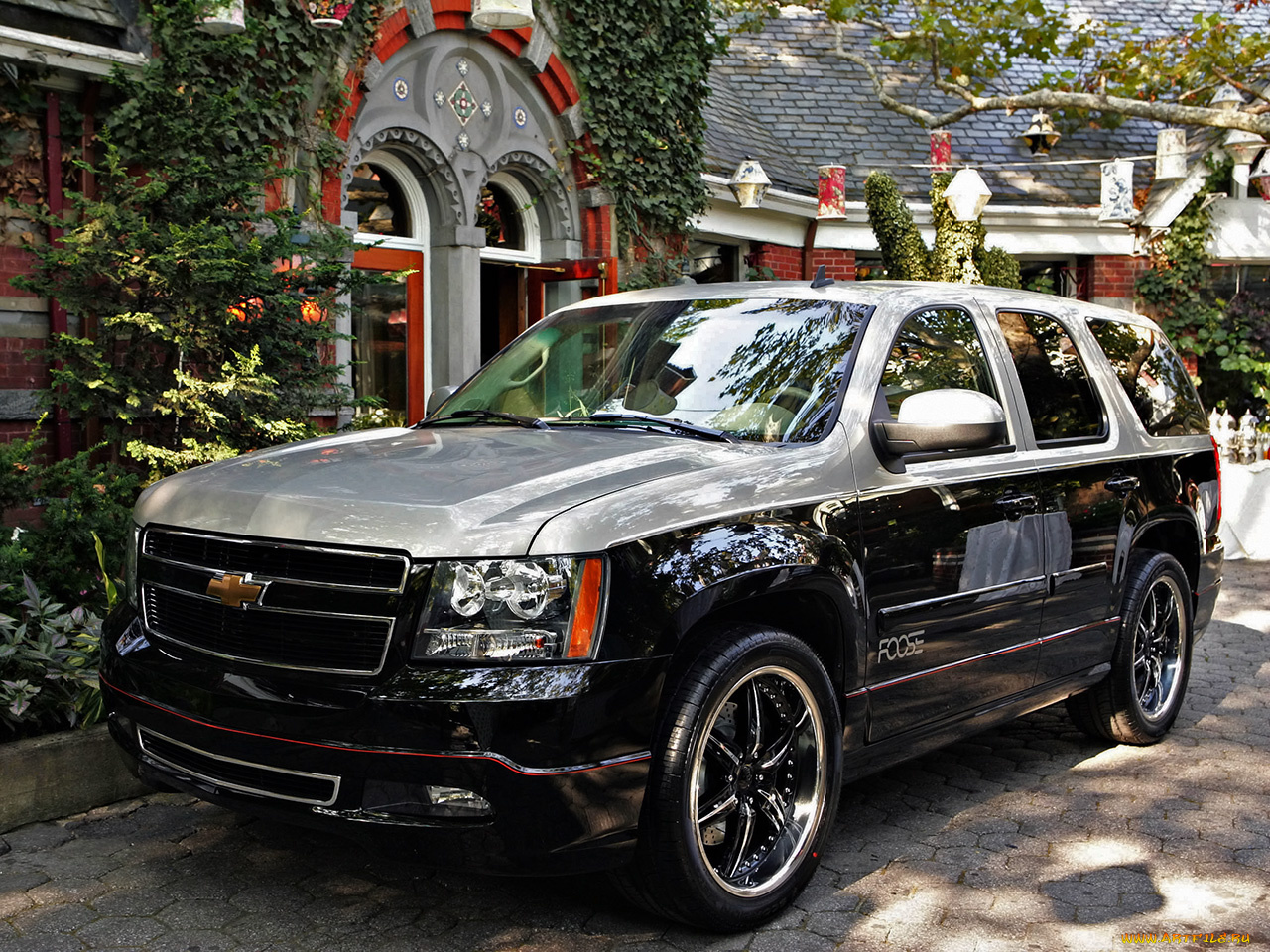 2007, chevrolet, tahoe, concept, by, chip, foose, автомобили