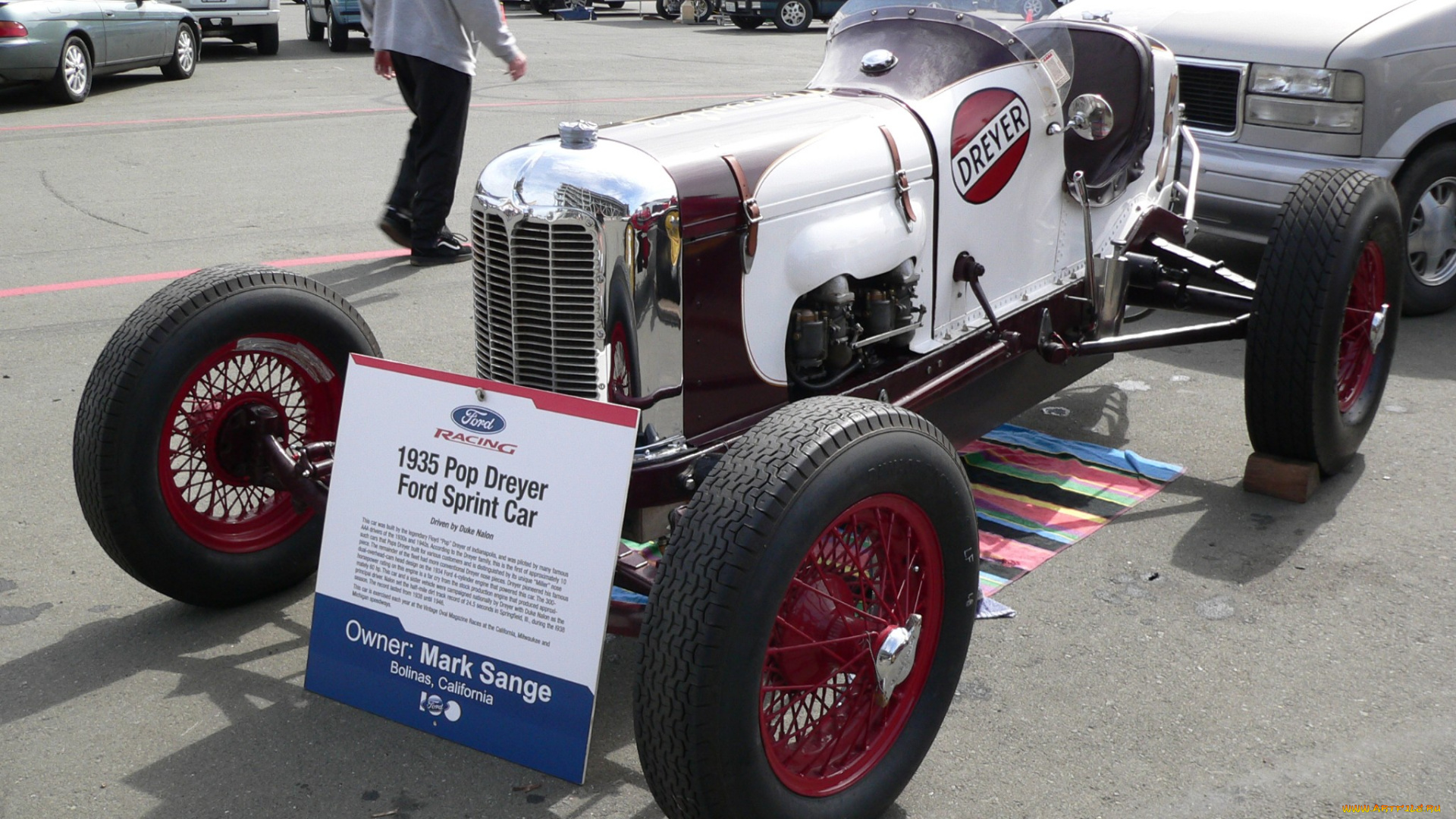 1935, pop, dreyer, ford, sprint, car, автомобили, классика