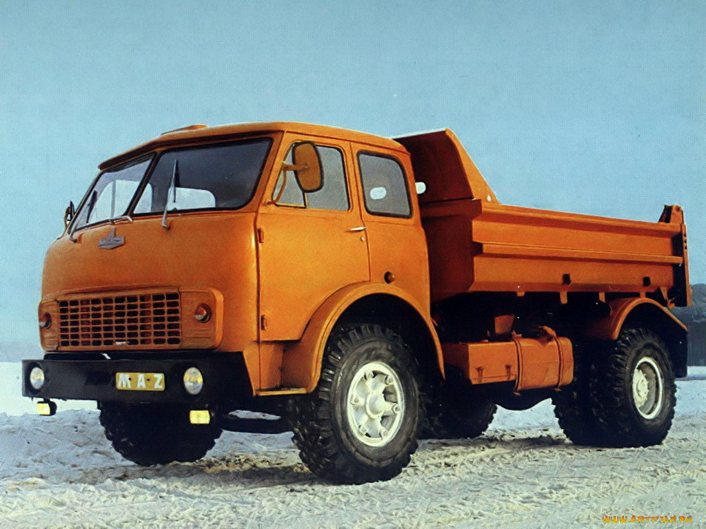 автомобили, маз, самосвал