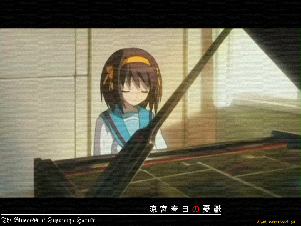 the, melancholy, of, haruhi, suzumiya, аниме