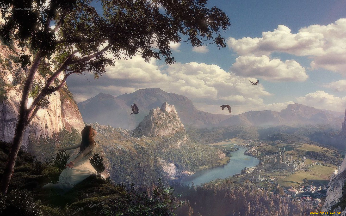 фэнтези, пейзажи