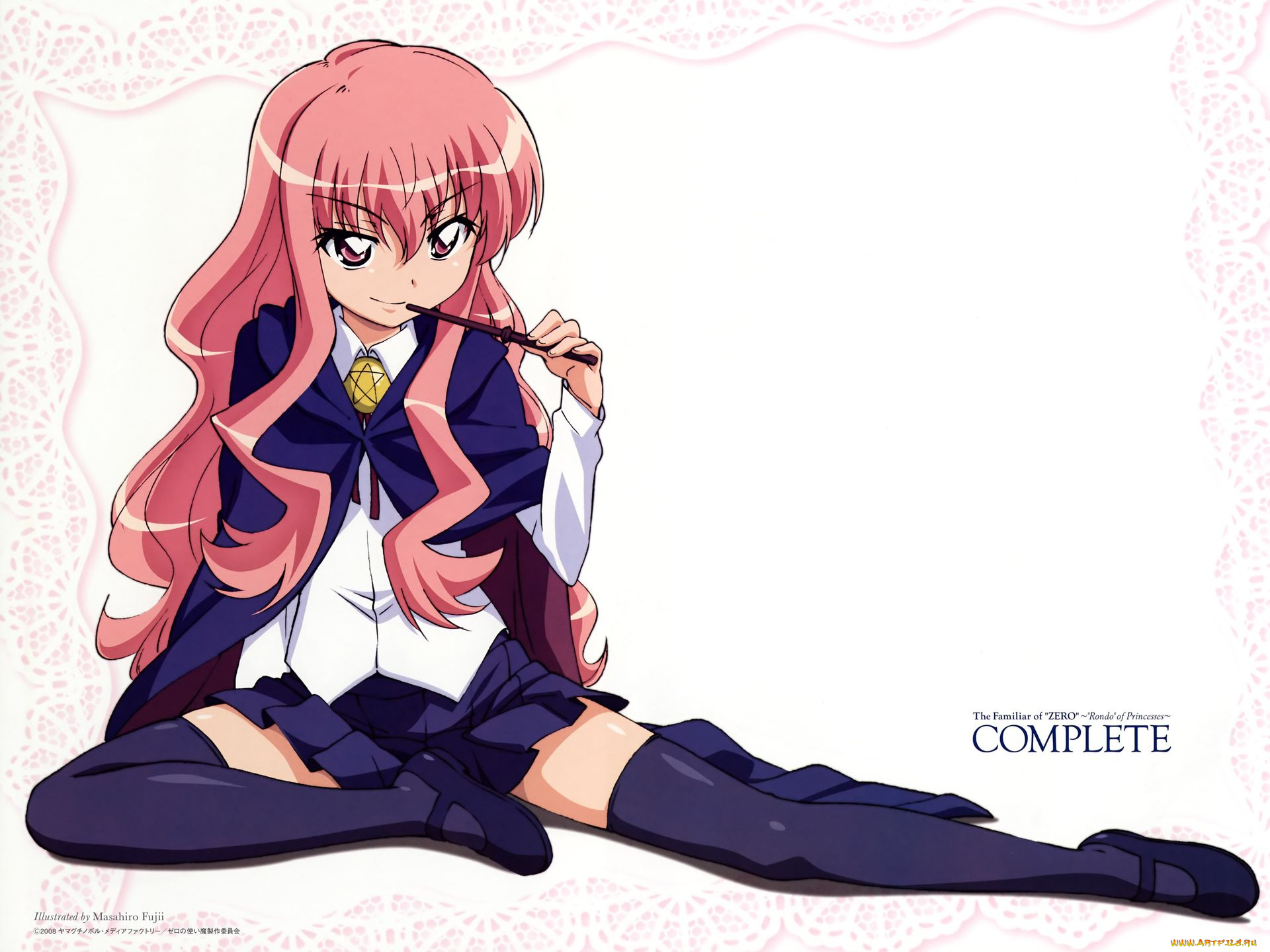 аниме, zero, no, tsukaima