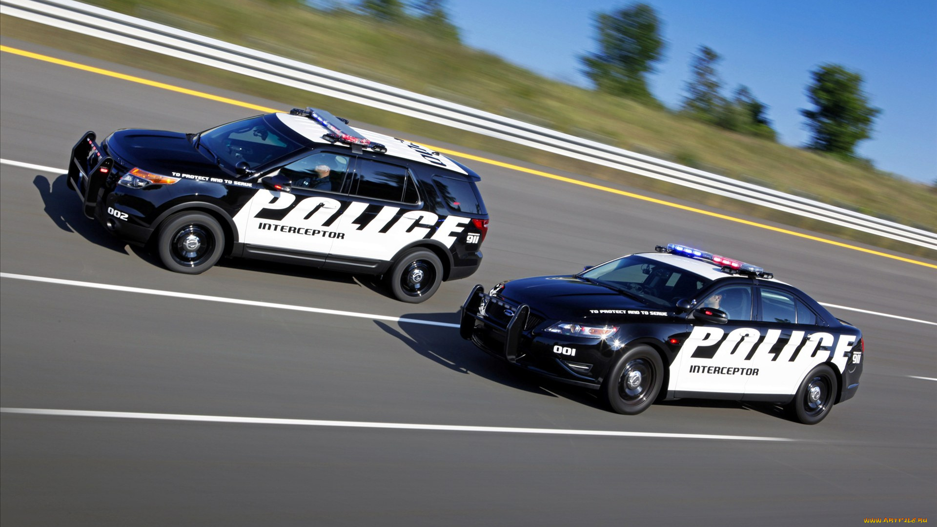 автомобили, полиция