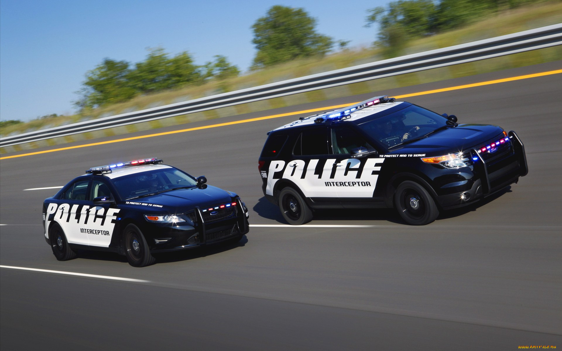 автомобили, полиция