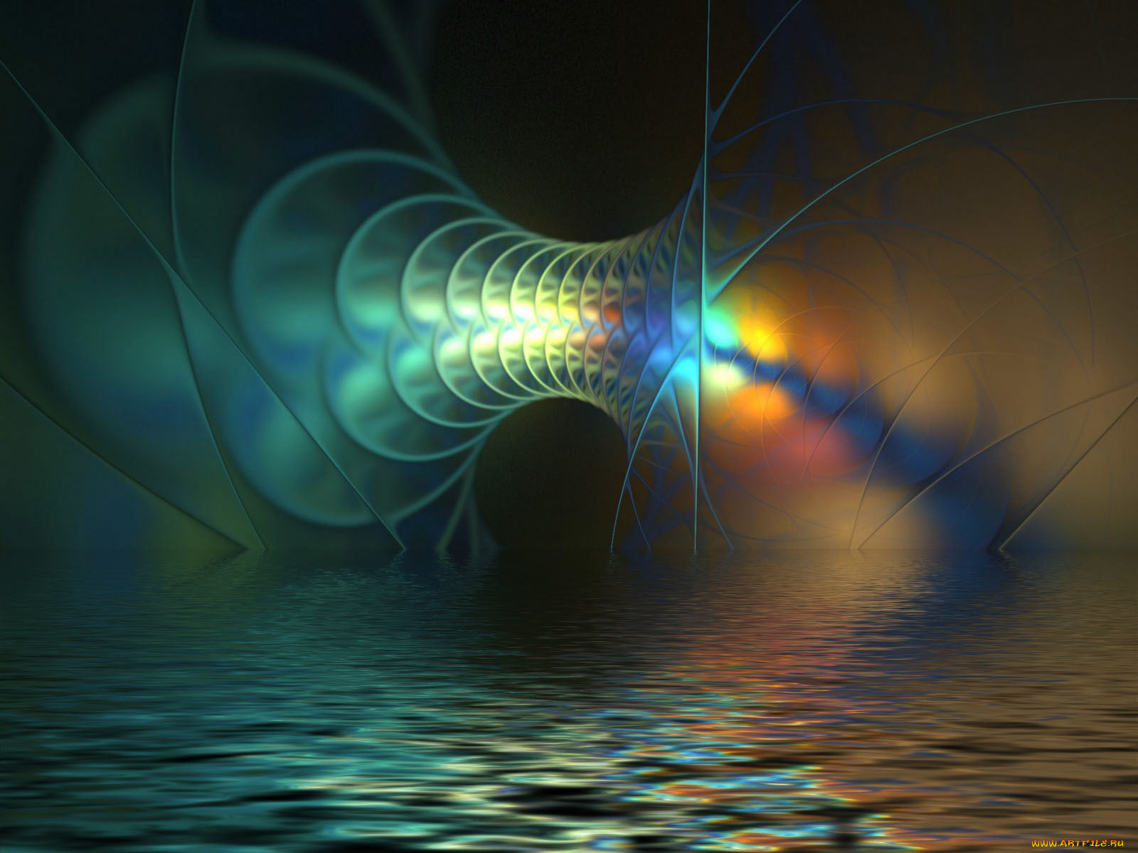 3д, графика, fractal, фракталы, абстракция