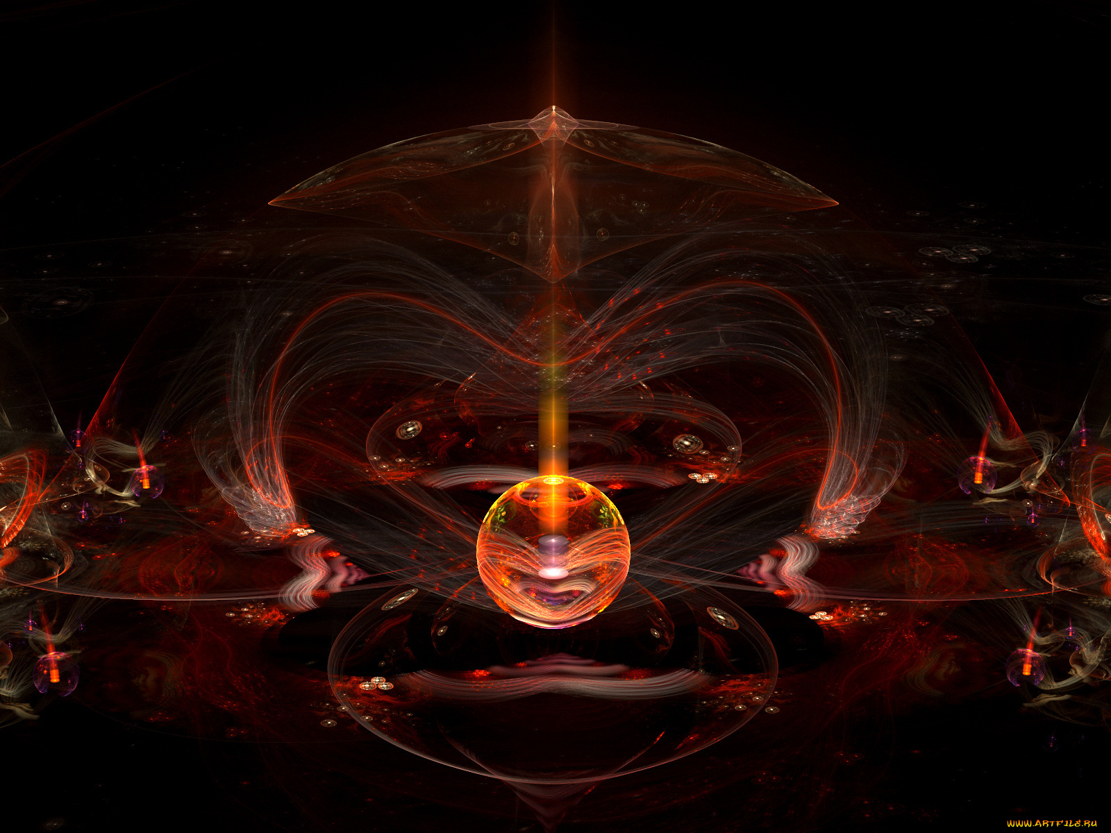 3д, графика, fractal, фракталы, австракция