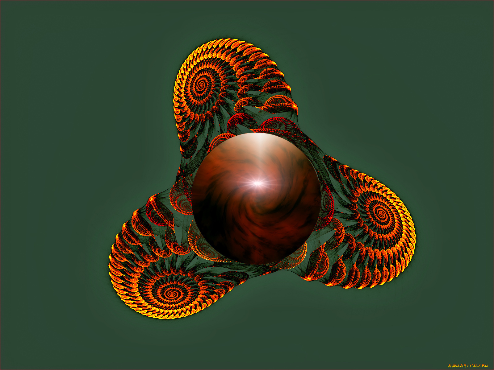 3д, графика, fractal, фракталы, фрактал