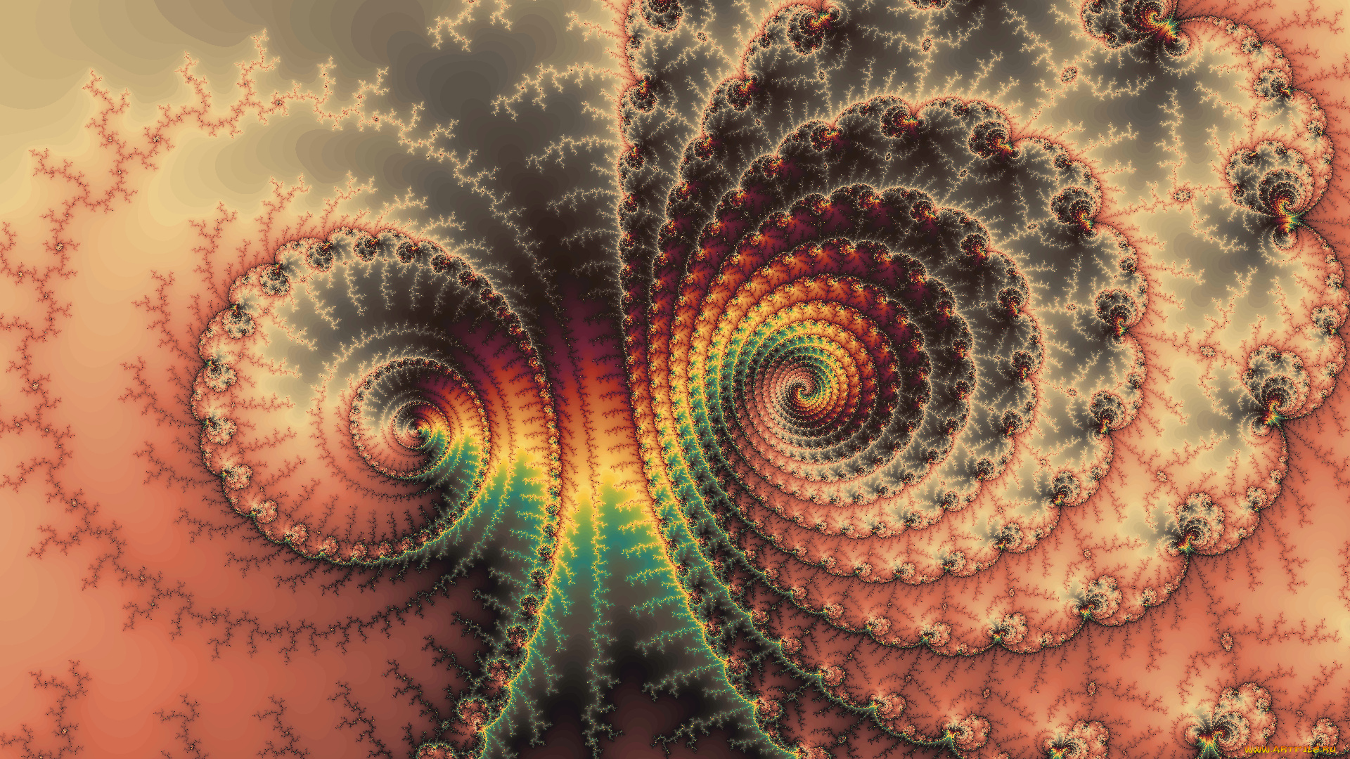 3д, графика, fractal, фракталы, фрактал