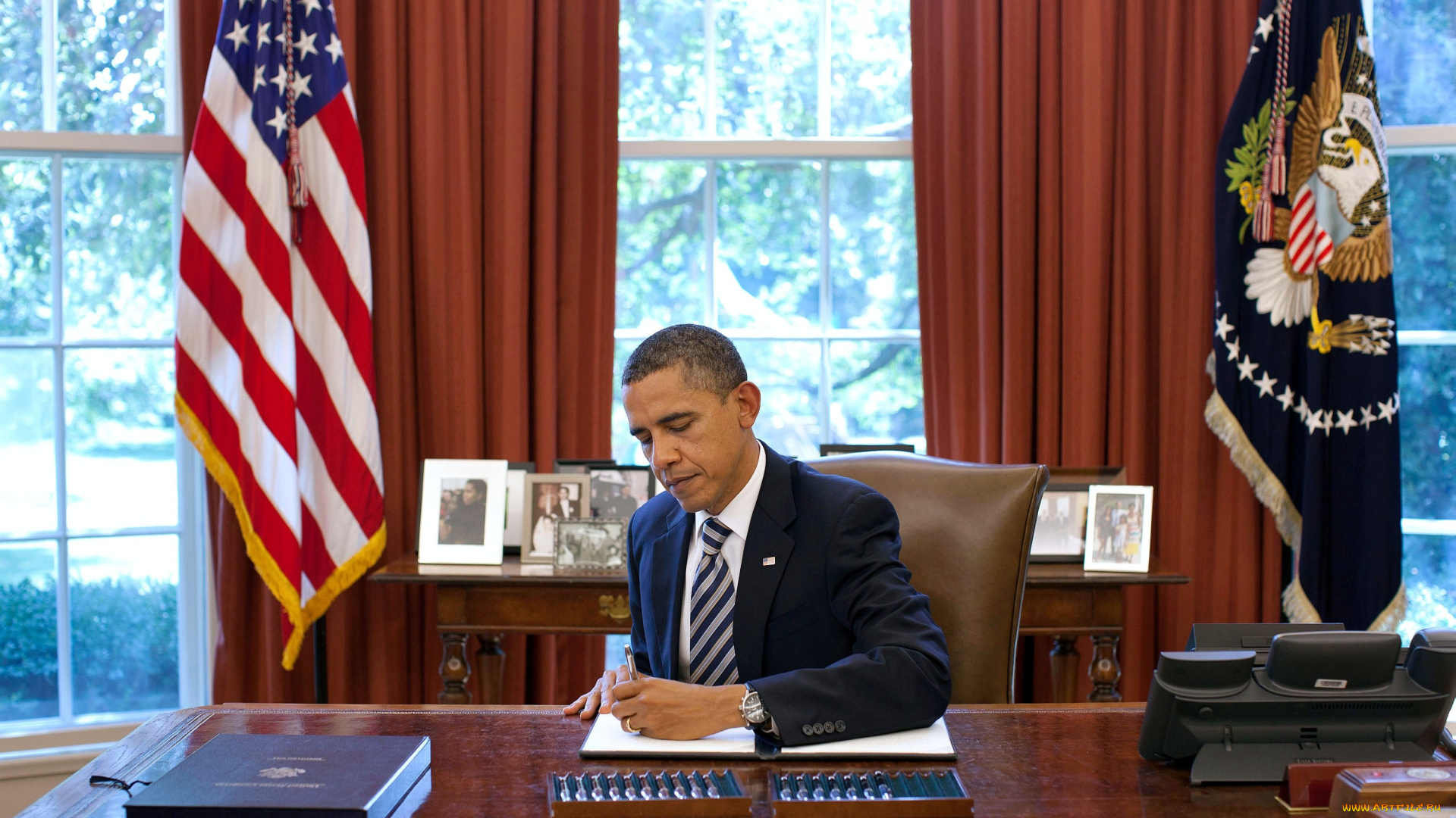 мужчины, barack, obama, левша, президент, американский