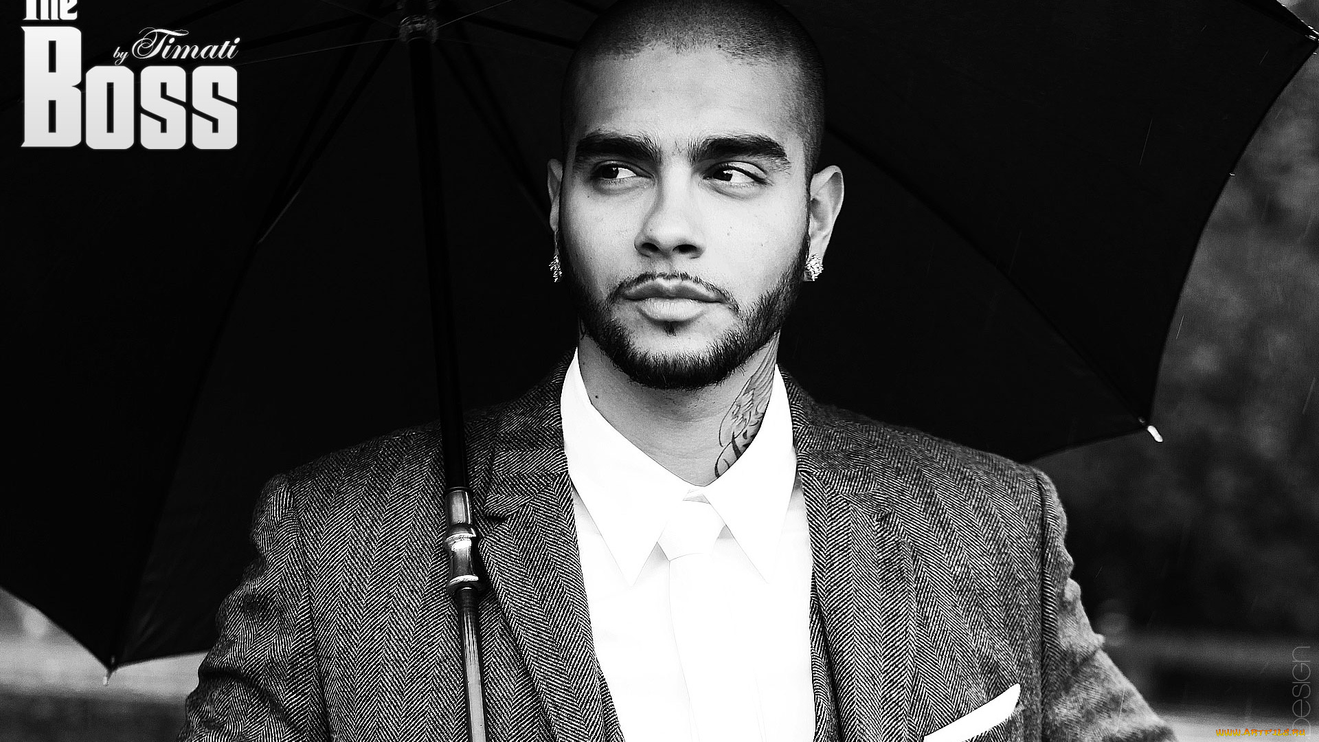 музыка, тимати, усы, борода, серьга