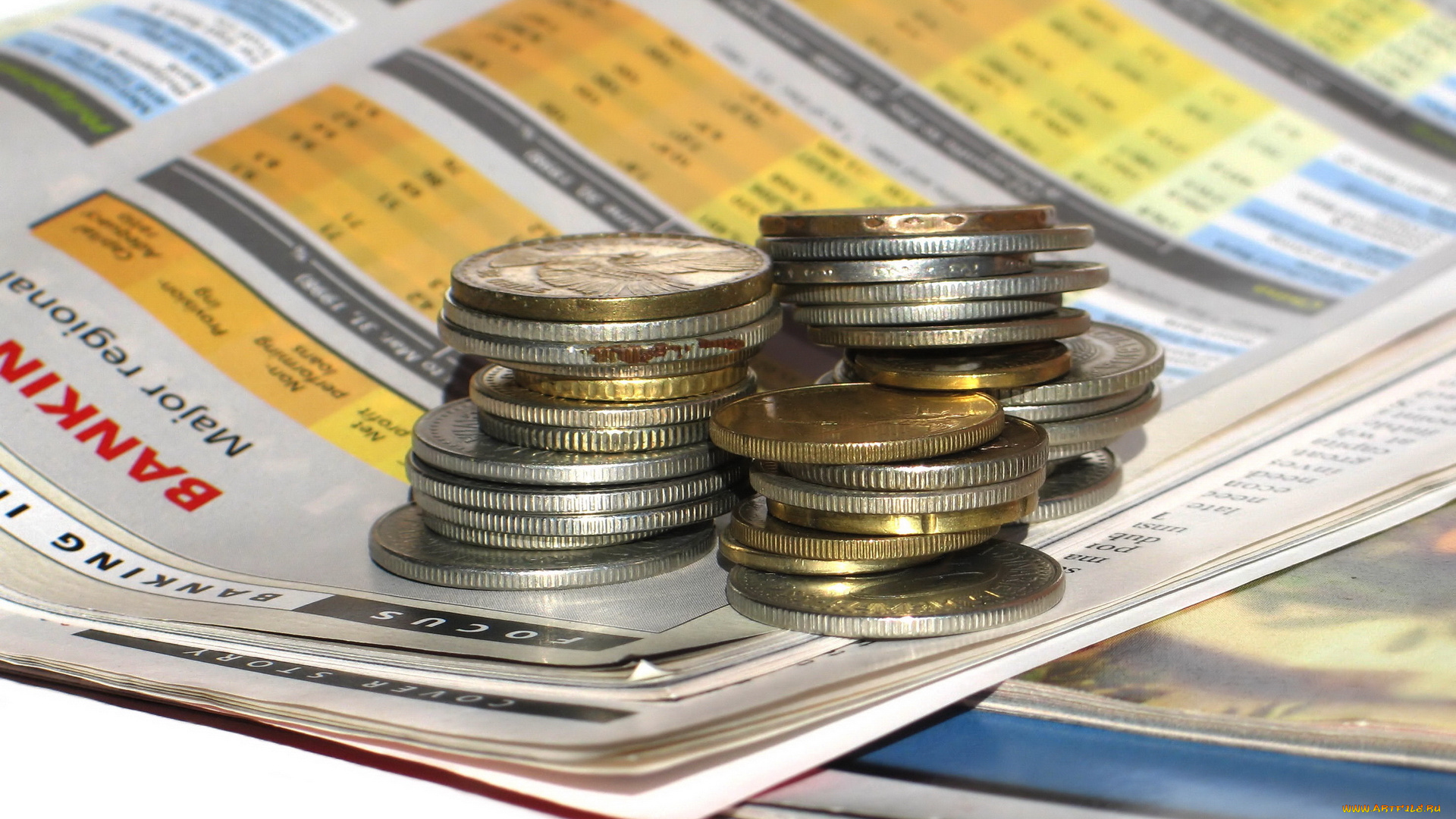 разное, золото, купюры, монеты
