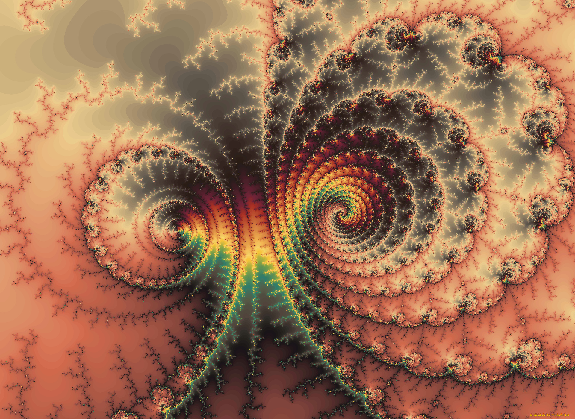 3д, графика, fractal, фракталы, фрактал