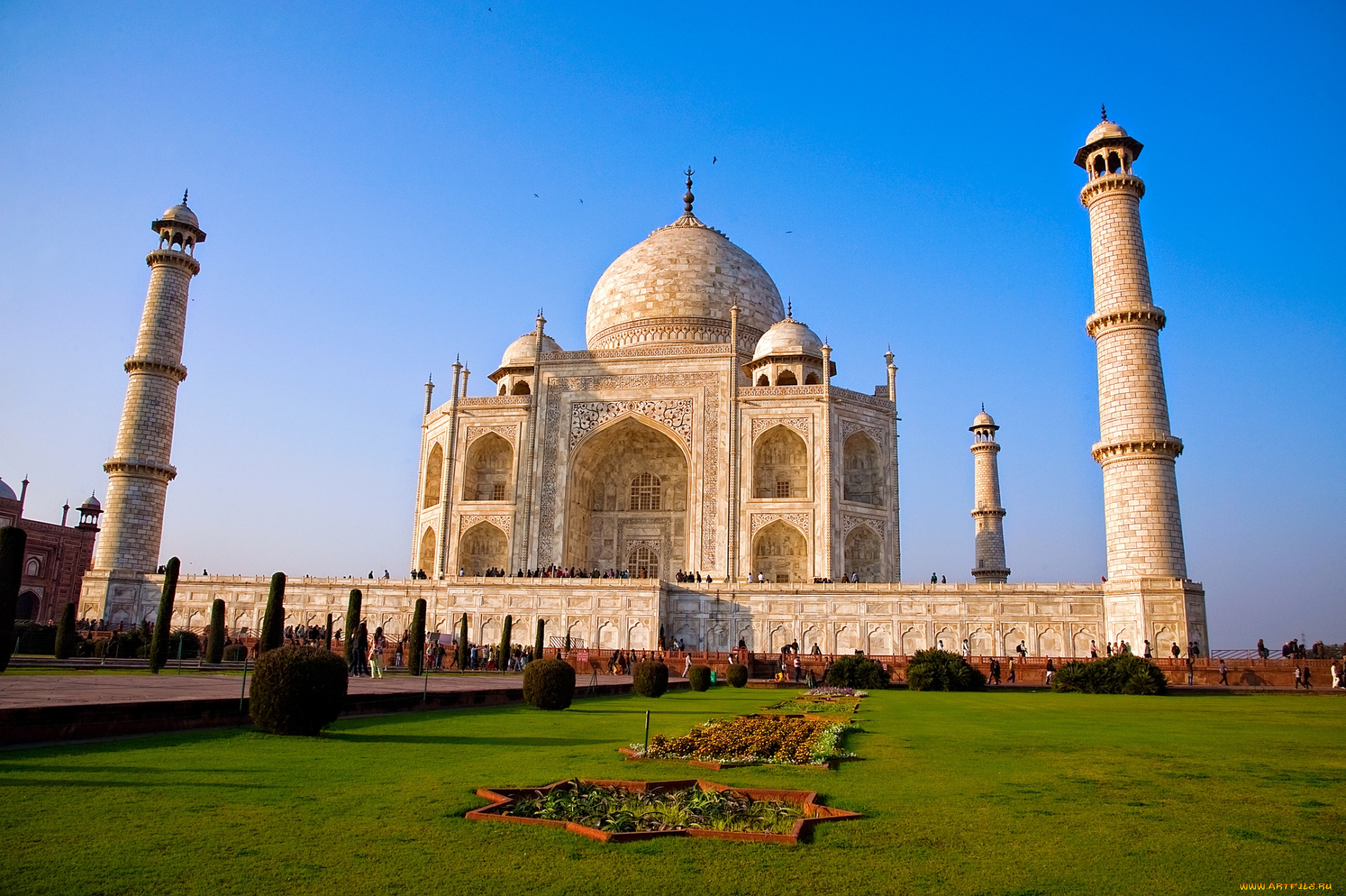 города, тадж, махал, индия, мавзолей, мечеть