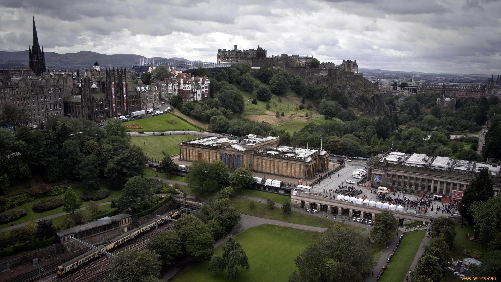 edinburgh, scotland, города, эдинбург, шотландия