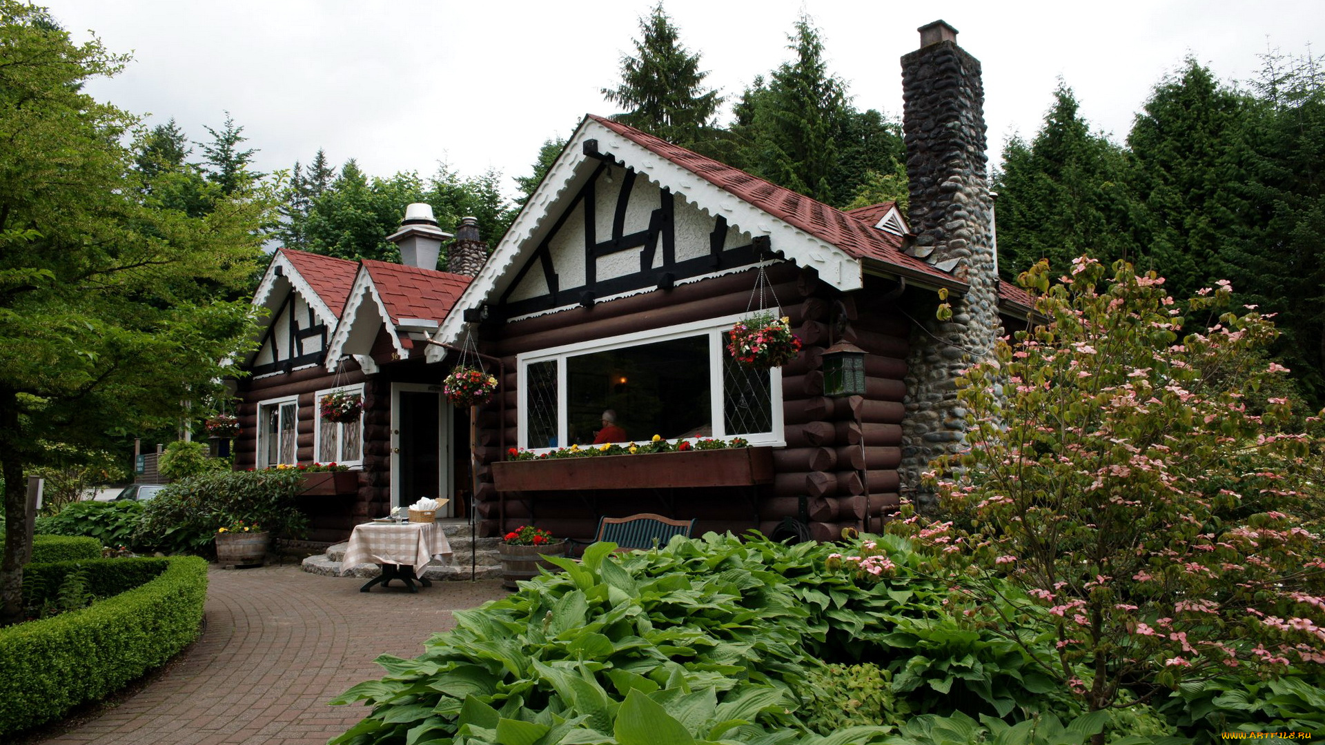 канада, ванкувер, города, парк, дома