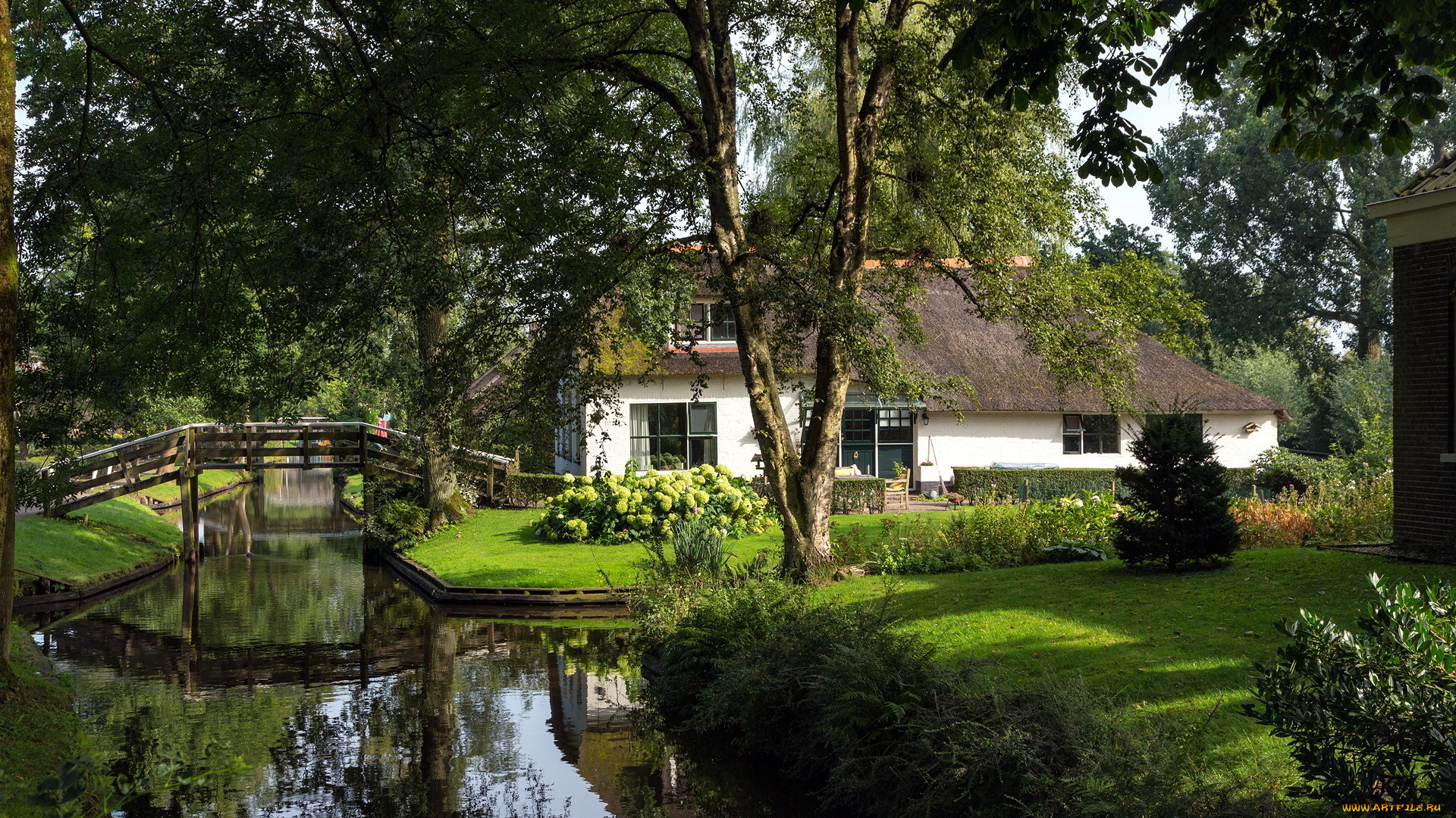 разное, сооружения, постройки, канал, дом