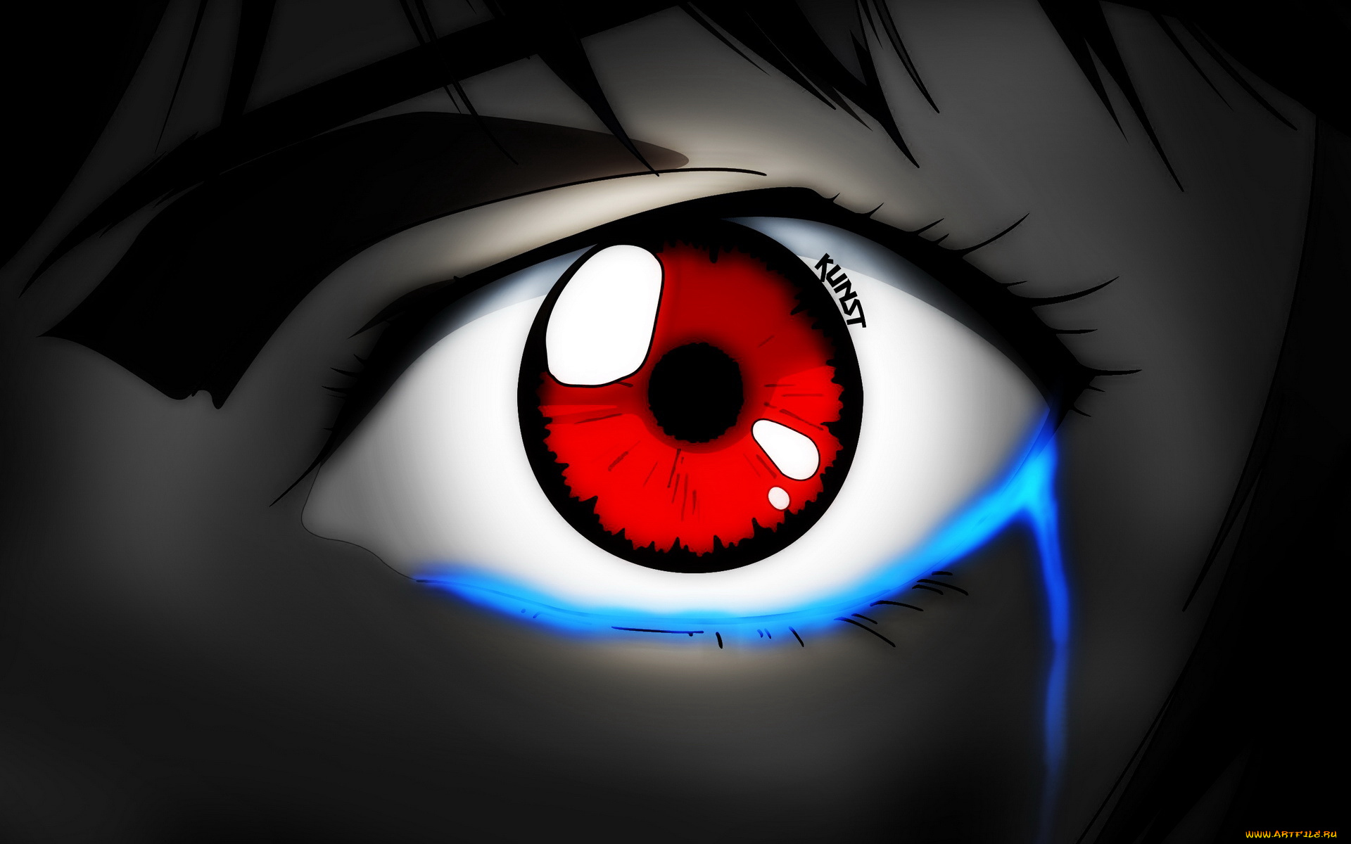 аниме, *unknown, другое, глаз