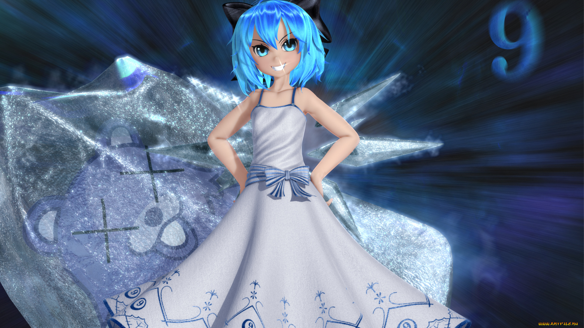 3д, графика, anime, аниме, девушка, крилья