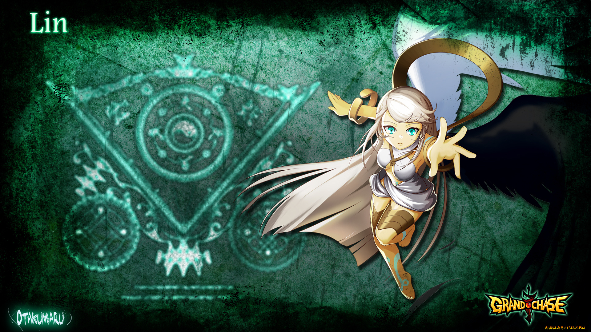 видео, игры, grand, chase, крылья, девушка