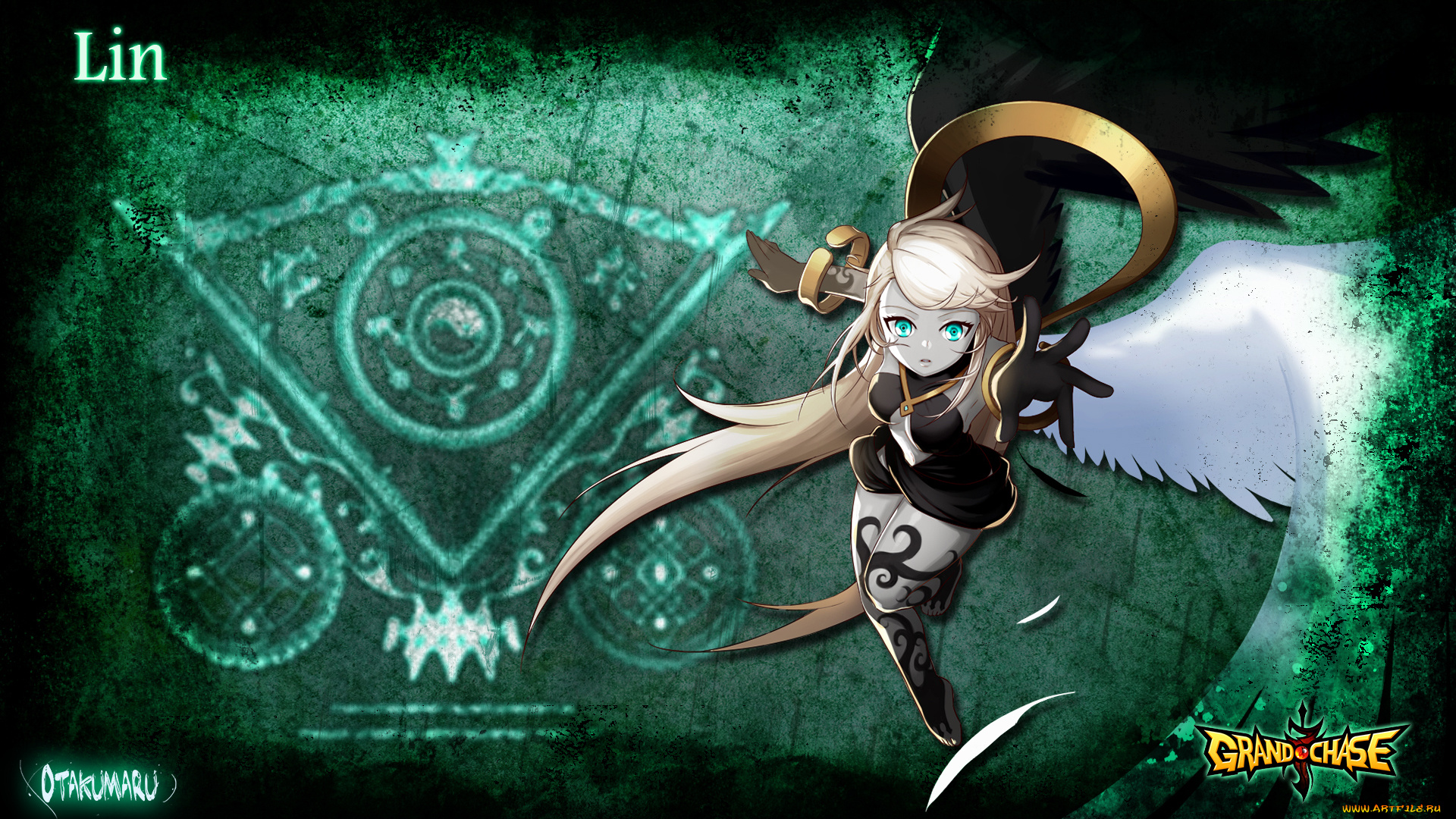 видео, игры, grand, chase, тёмная, ангел