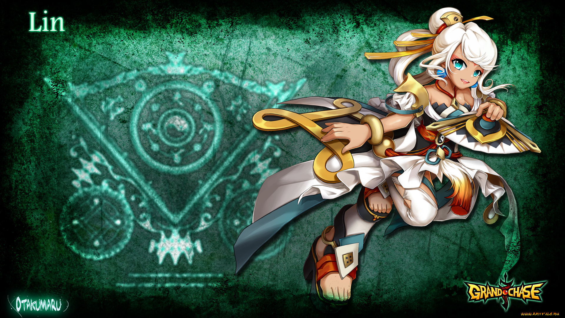 видео, игры, grand, chase, веер, кисть