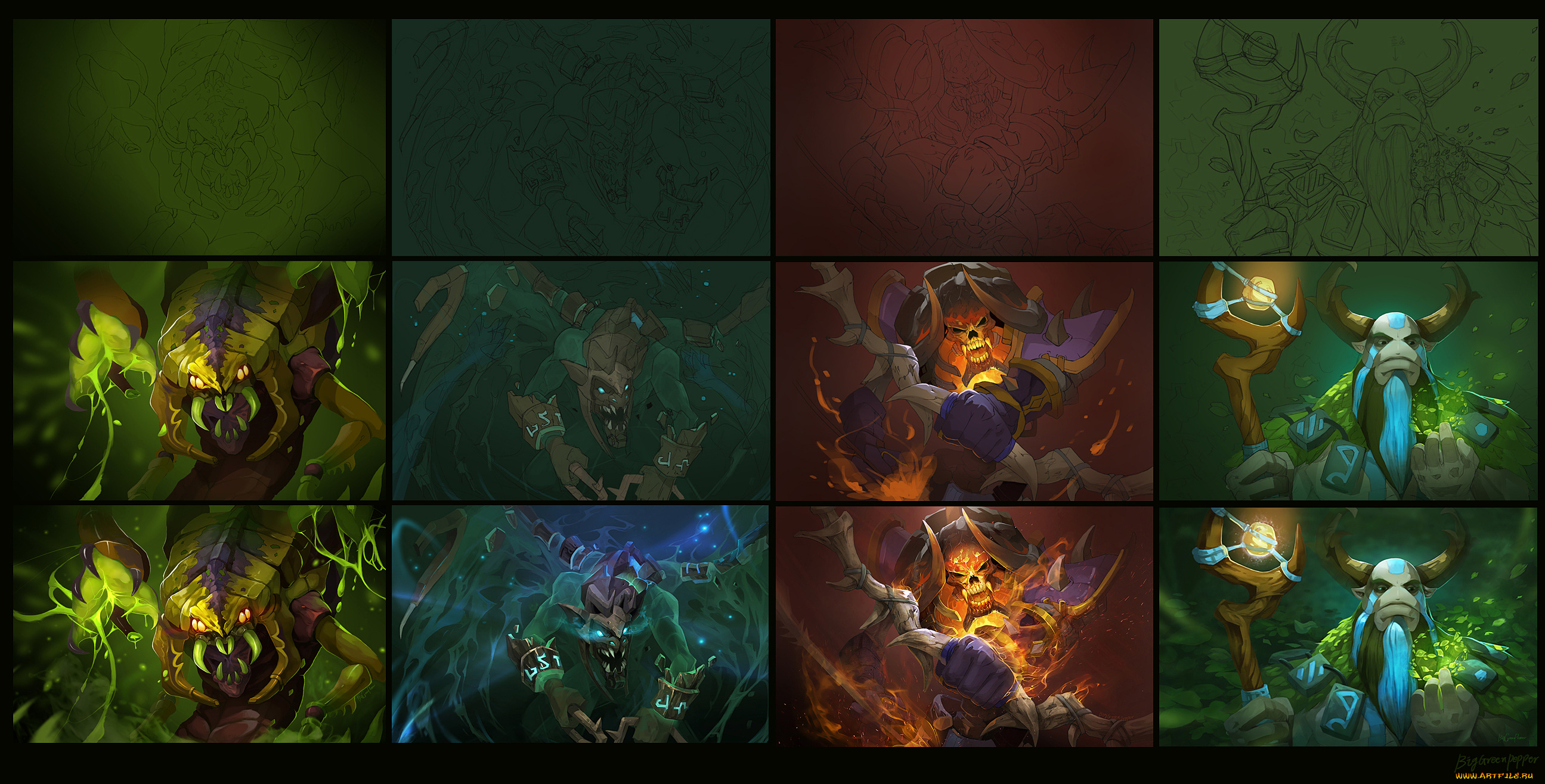 dota, видео, игры, стратегия, в, реальном, времени, командная, игра, многопользовательская, 2