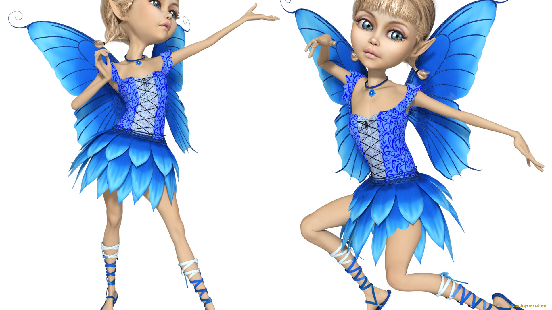 3д, графика, эльфы, , elves, эльфы, ангелы