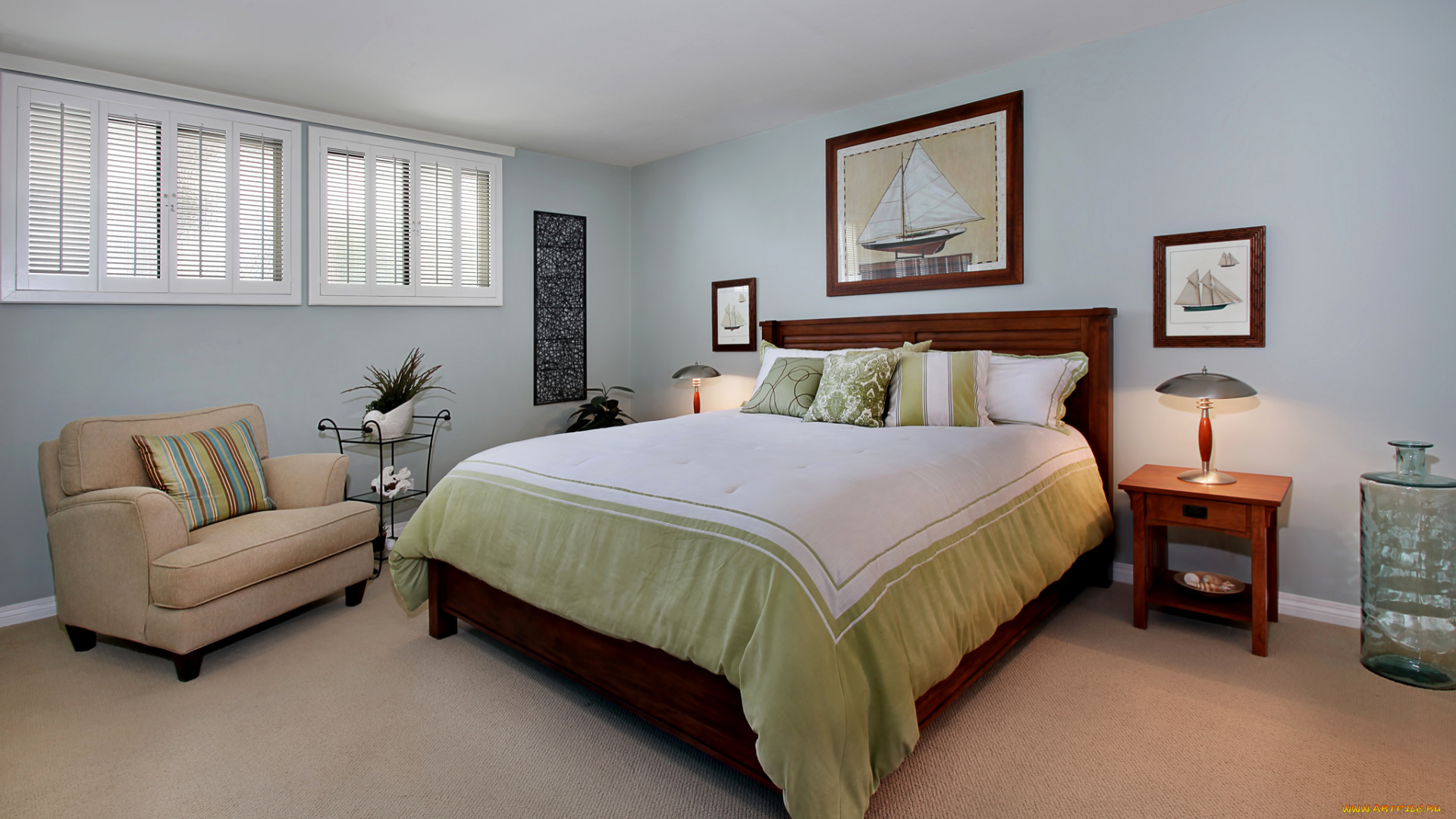 интерьер, спальня, дизайн, стиль