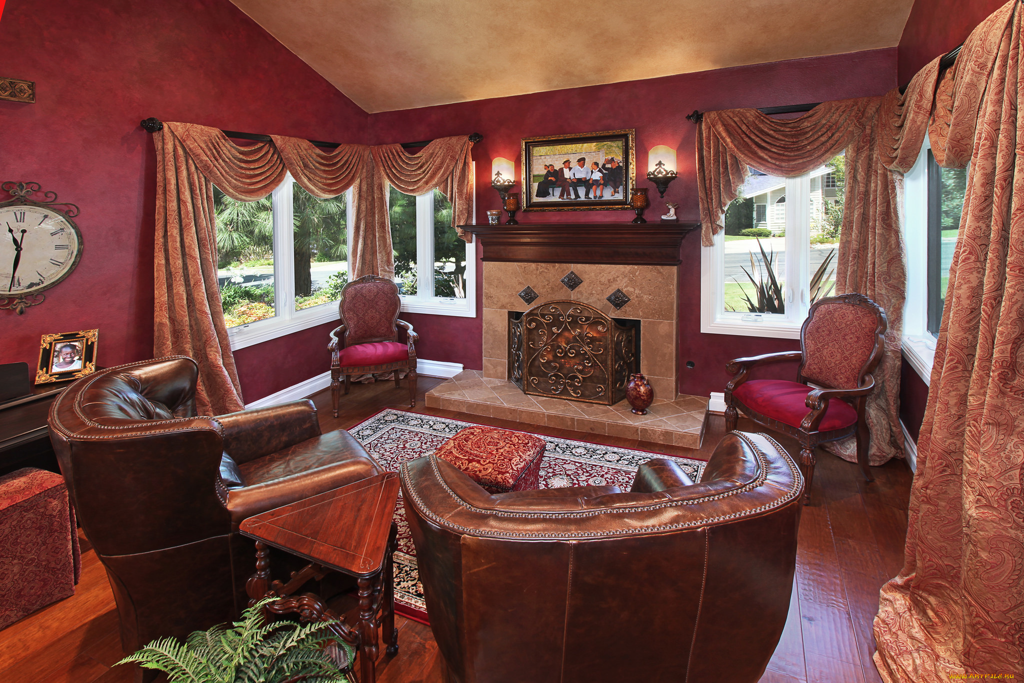 интерьер, камины, design, дизайн, bedroom, furniture, style, стиль, мебель, спальня