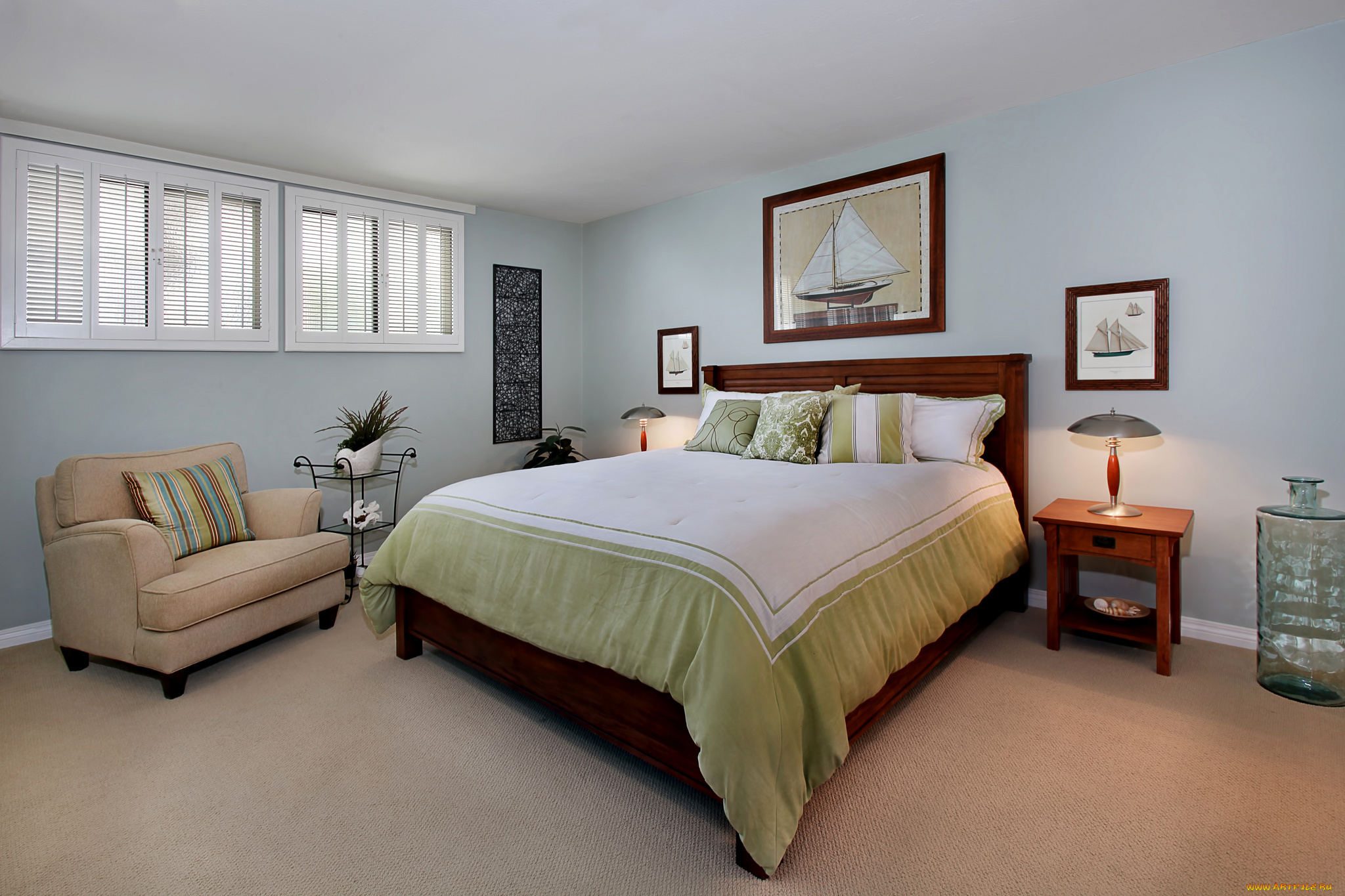 интерьер, спальня, дизайн, стиль