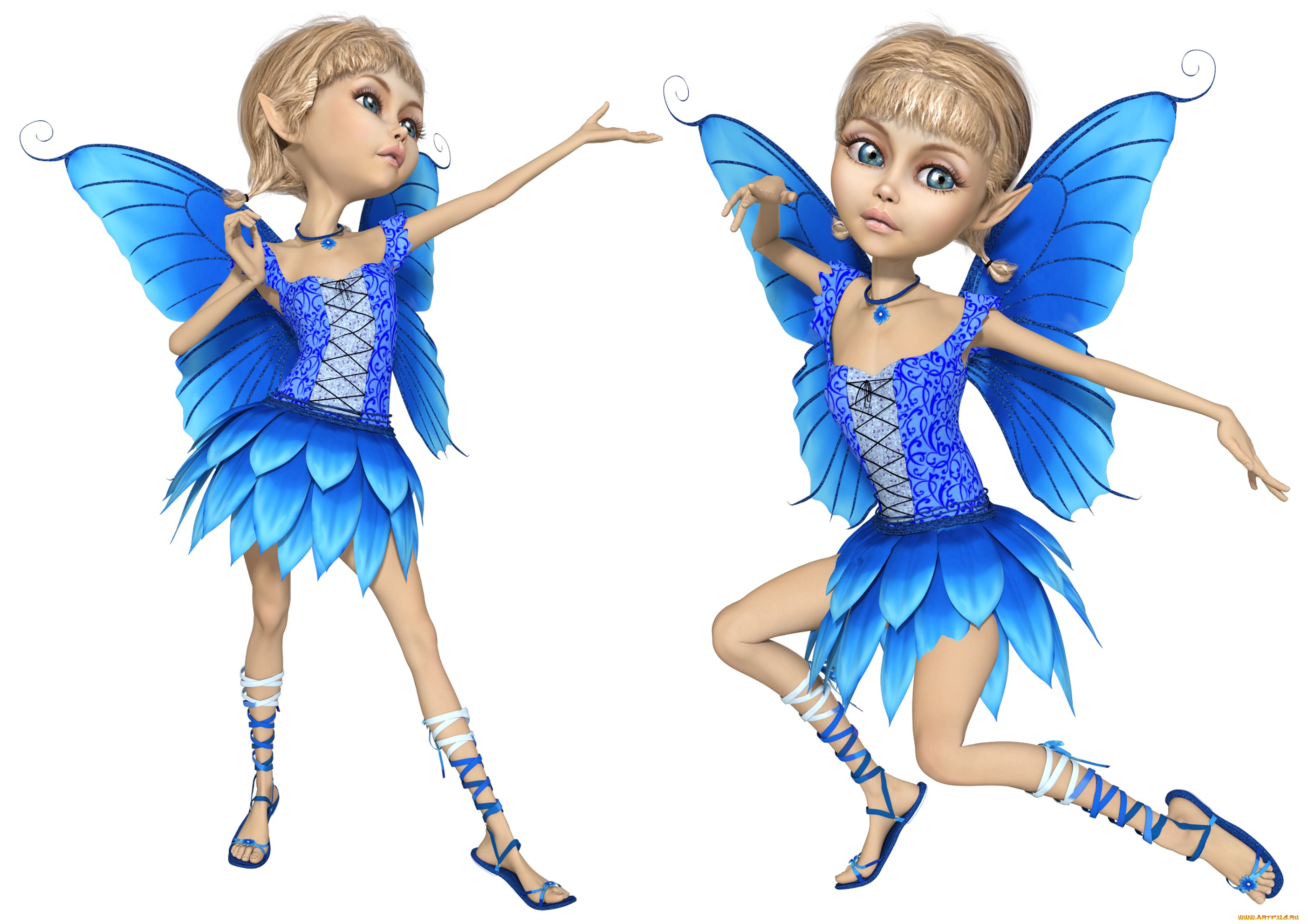 3д, графика, эльфы, , elves, эльфы, ангелы