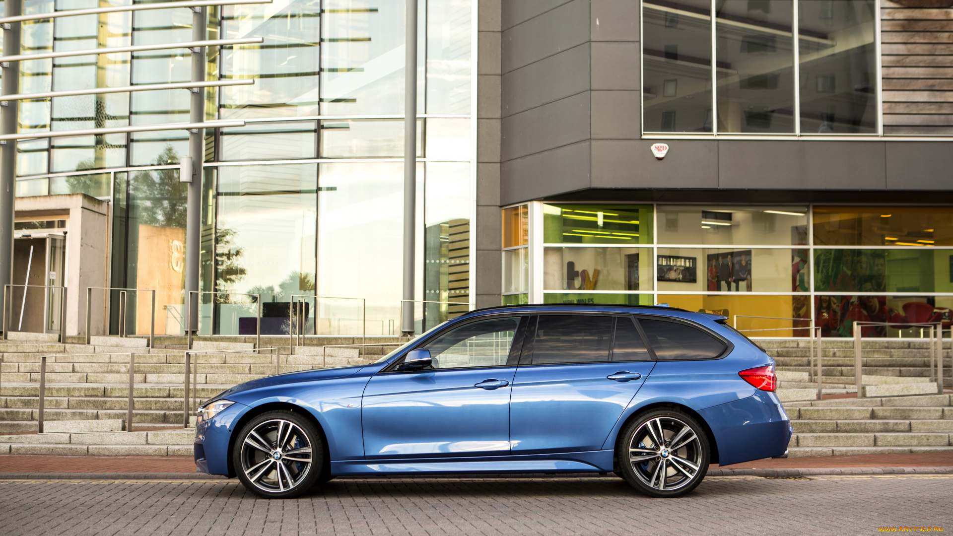 автомобили, bmw, 2015г, синий, m, sport, touring, 330d, xdrive, f31, uk-spec