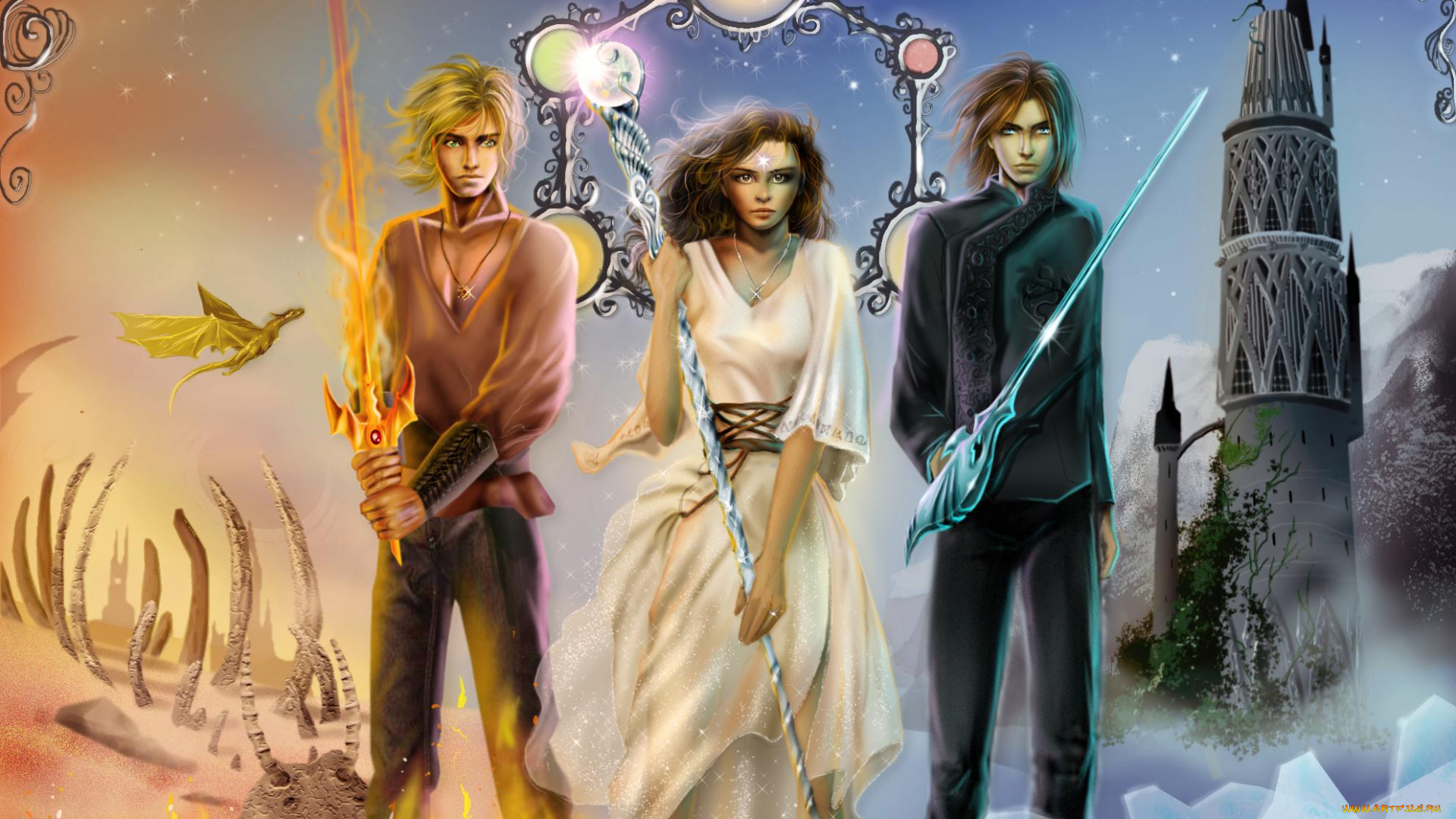 фэнтези, люди, арт