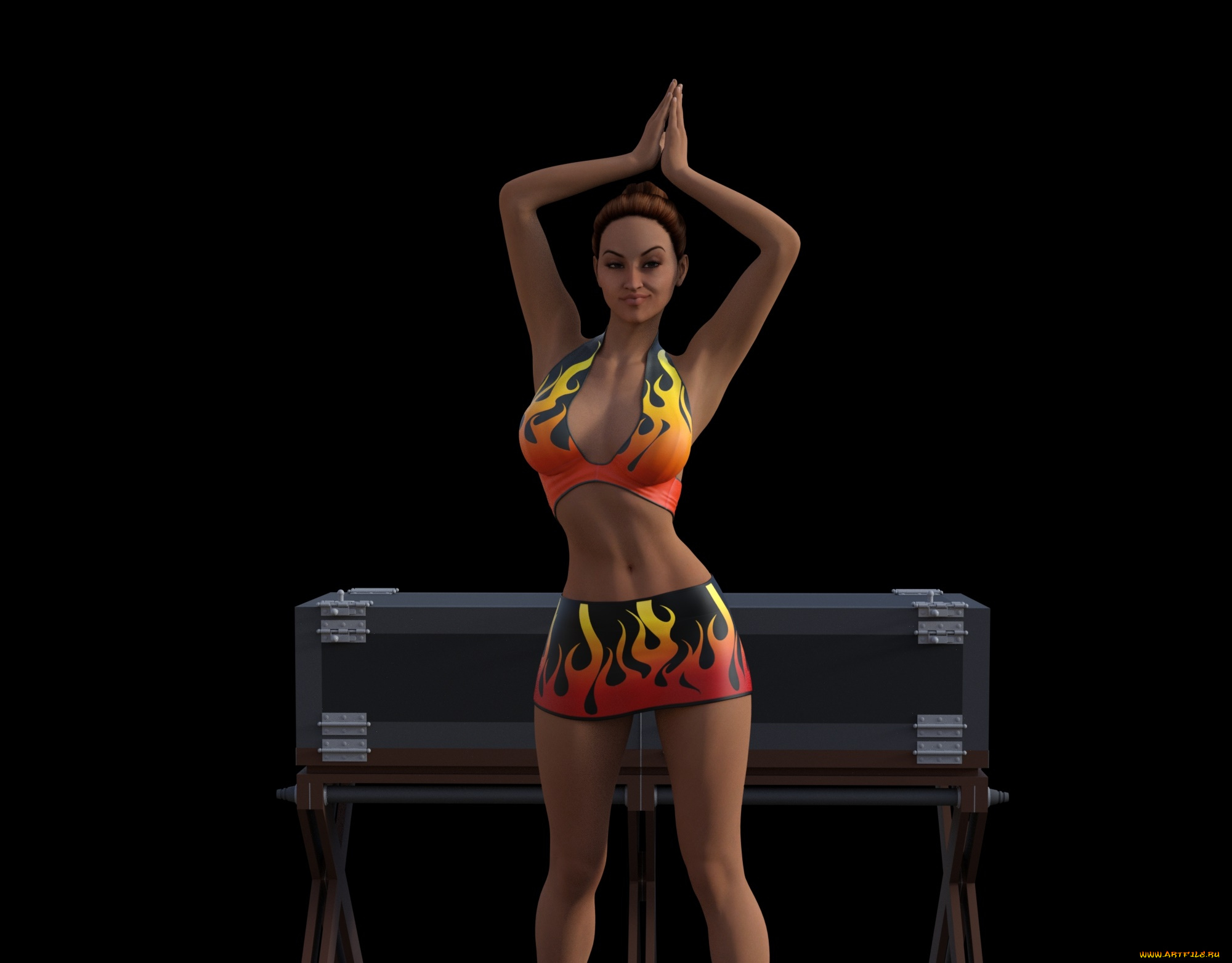 3д, графика, люди, , people, девушка, взгляд, фон