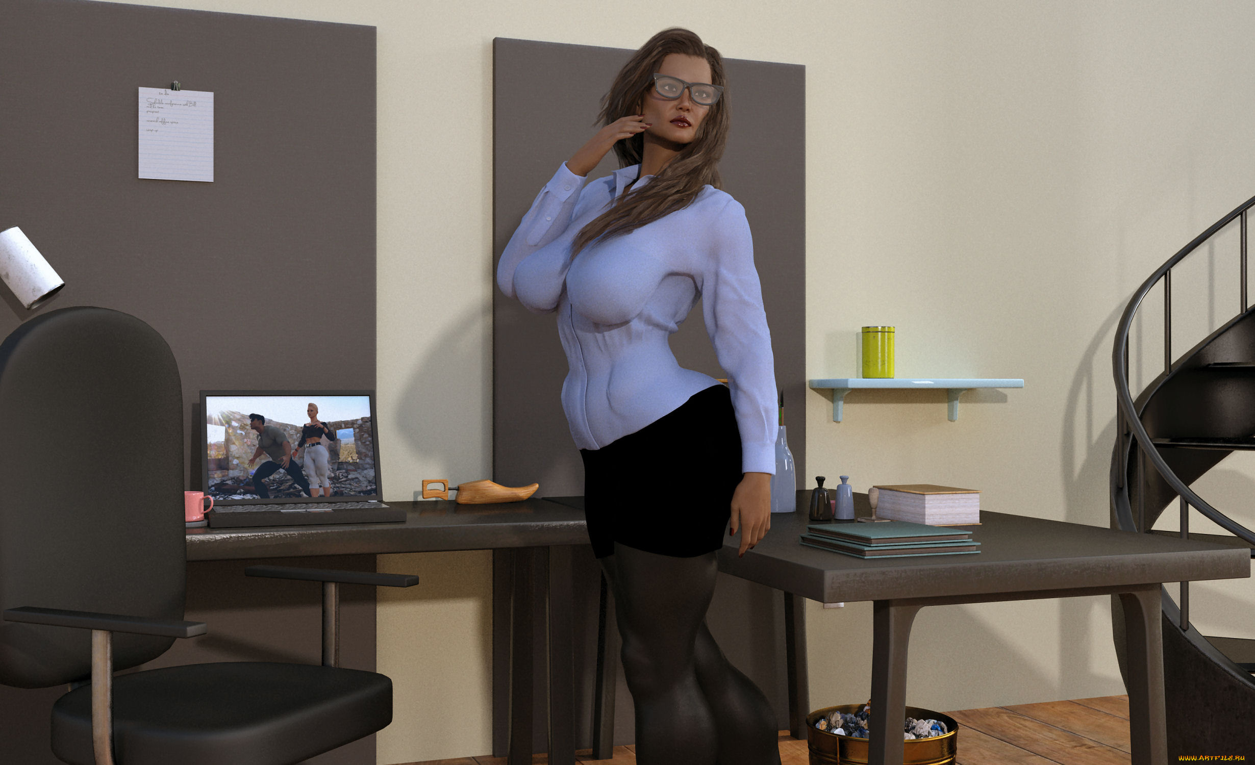 3д, графика, люди, , people, фон, девушка, взгляд