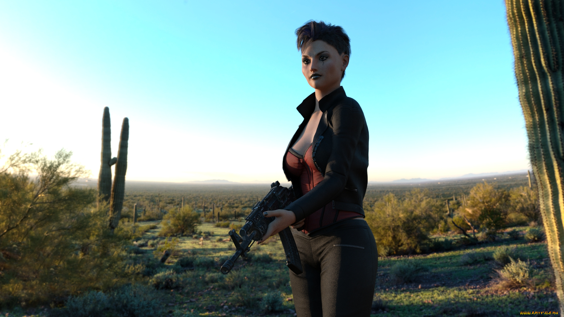 3д, графика, люди, , people, девушка, взгляд, фон