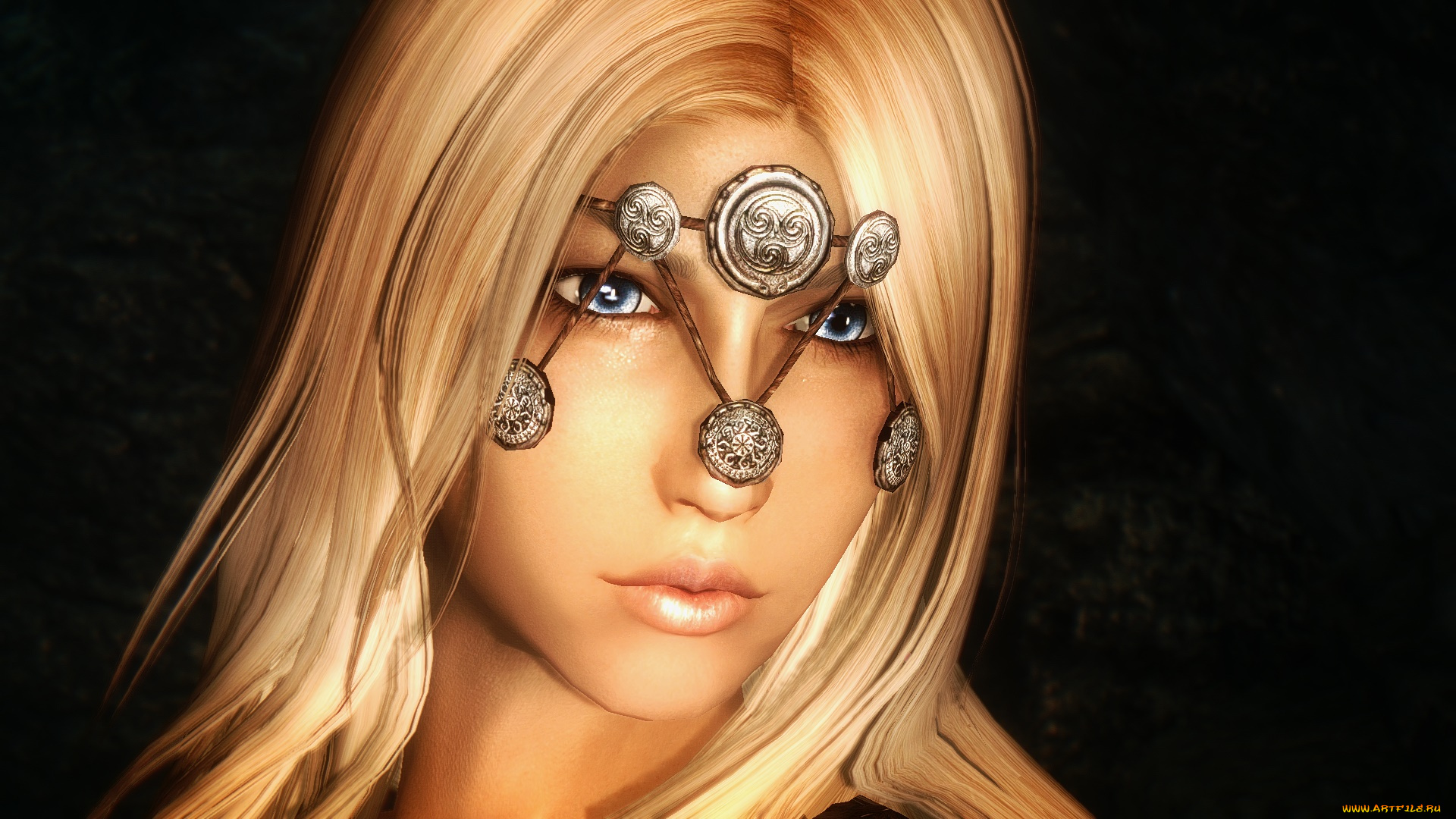 3д, графика, портрет, , portraits, девушка, взгляд, фон