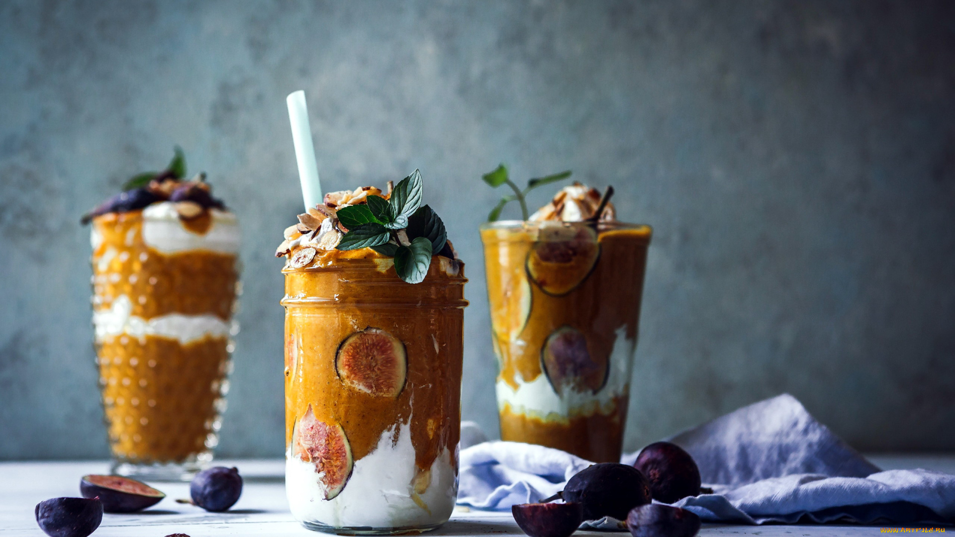 еда, мороженое, , десерты, десерт, инжир