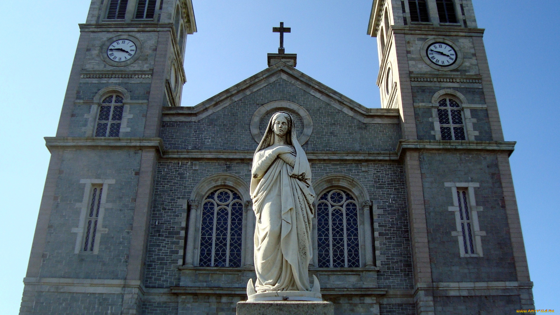 города, -, католические, соборы, , костелы, , аббатства, часы, статуя, крест