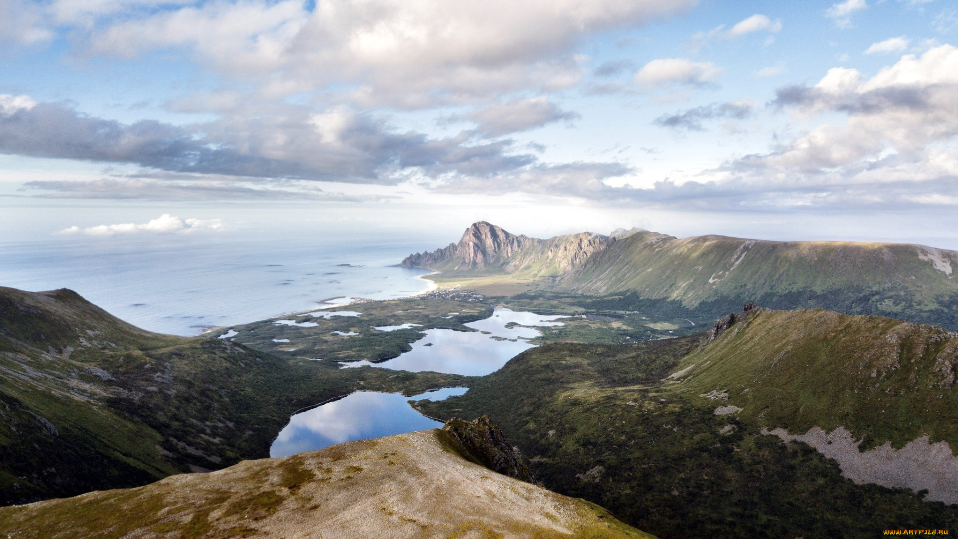 норвегия, природа, пейзажи