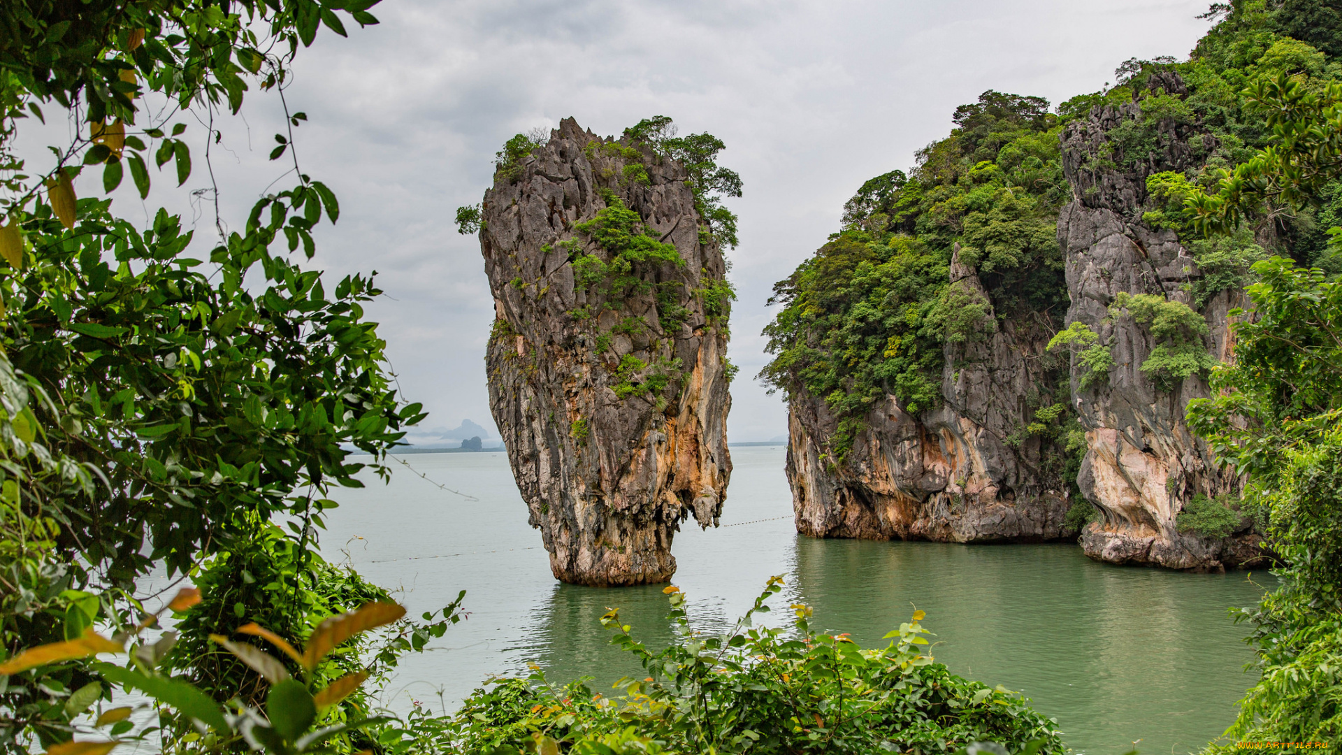 природа, побережье, простор