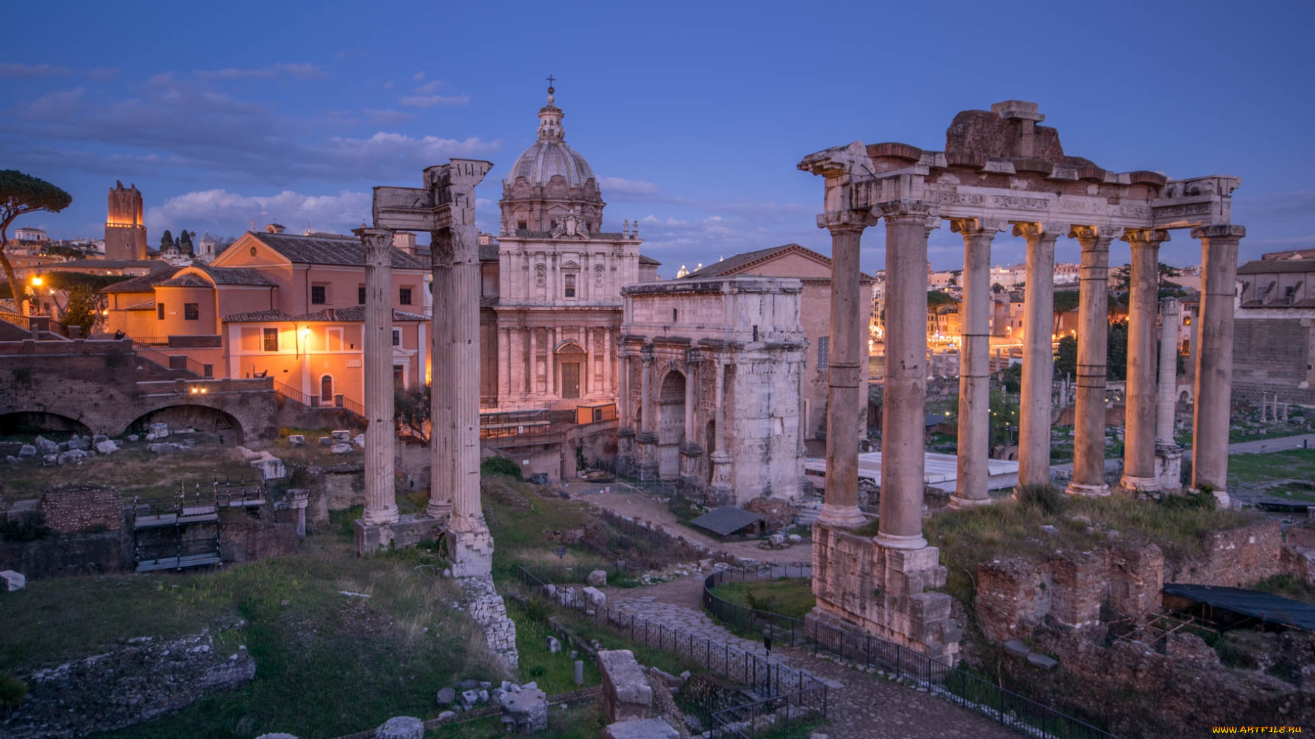 roman, forum, города, рим, , ватикан, , италия, простор